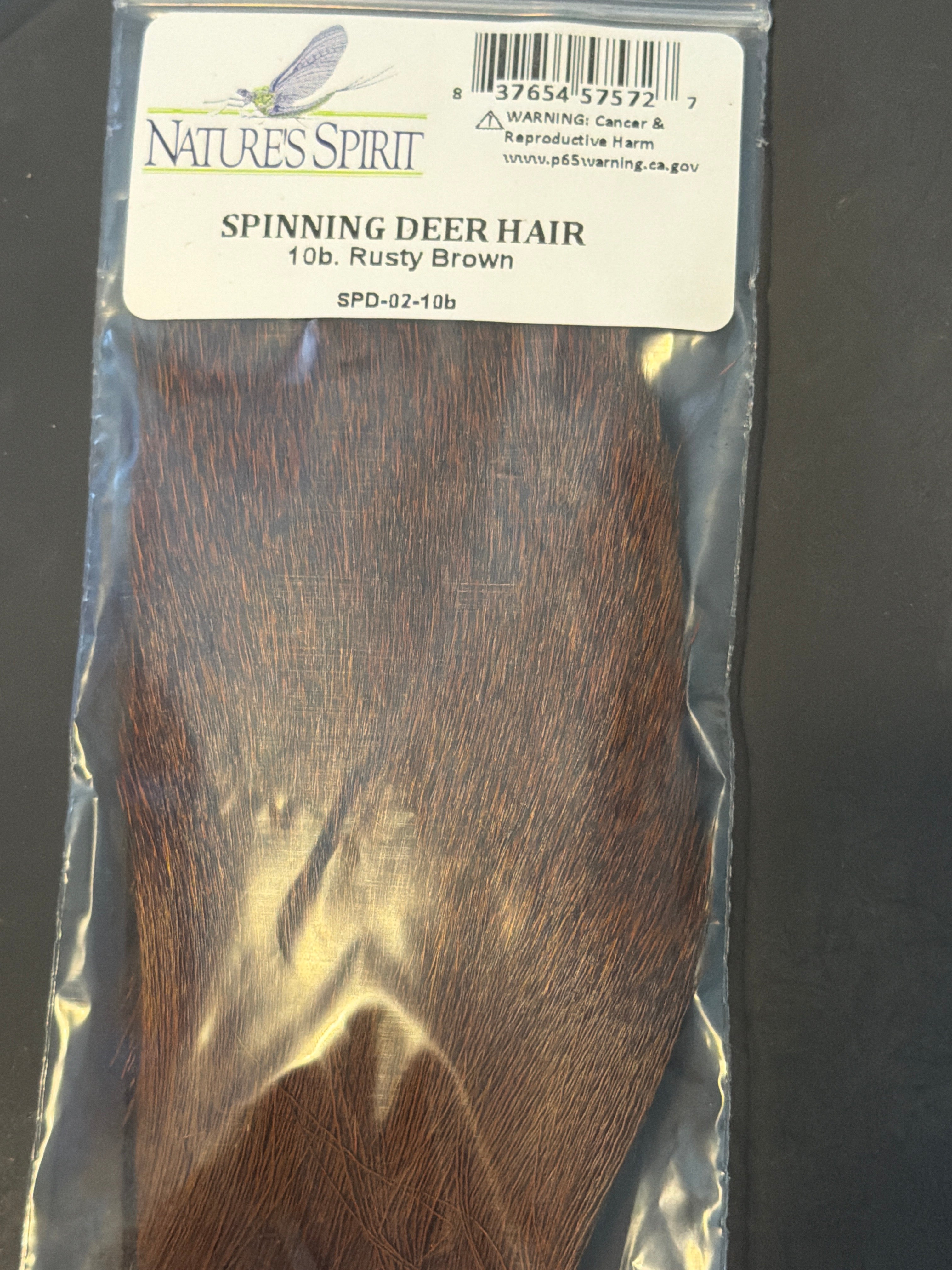 Nature's Spirit Spinning Deer Hair - Natural