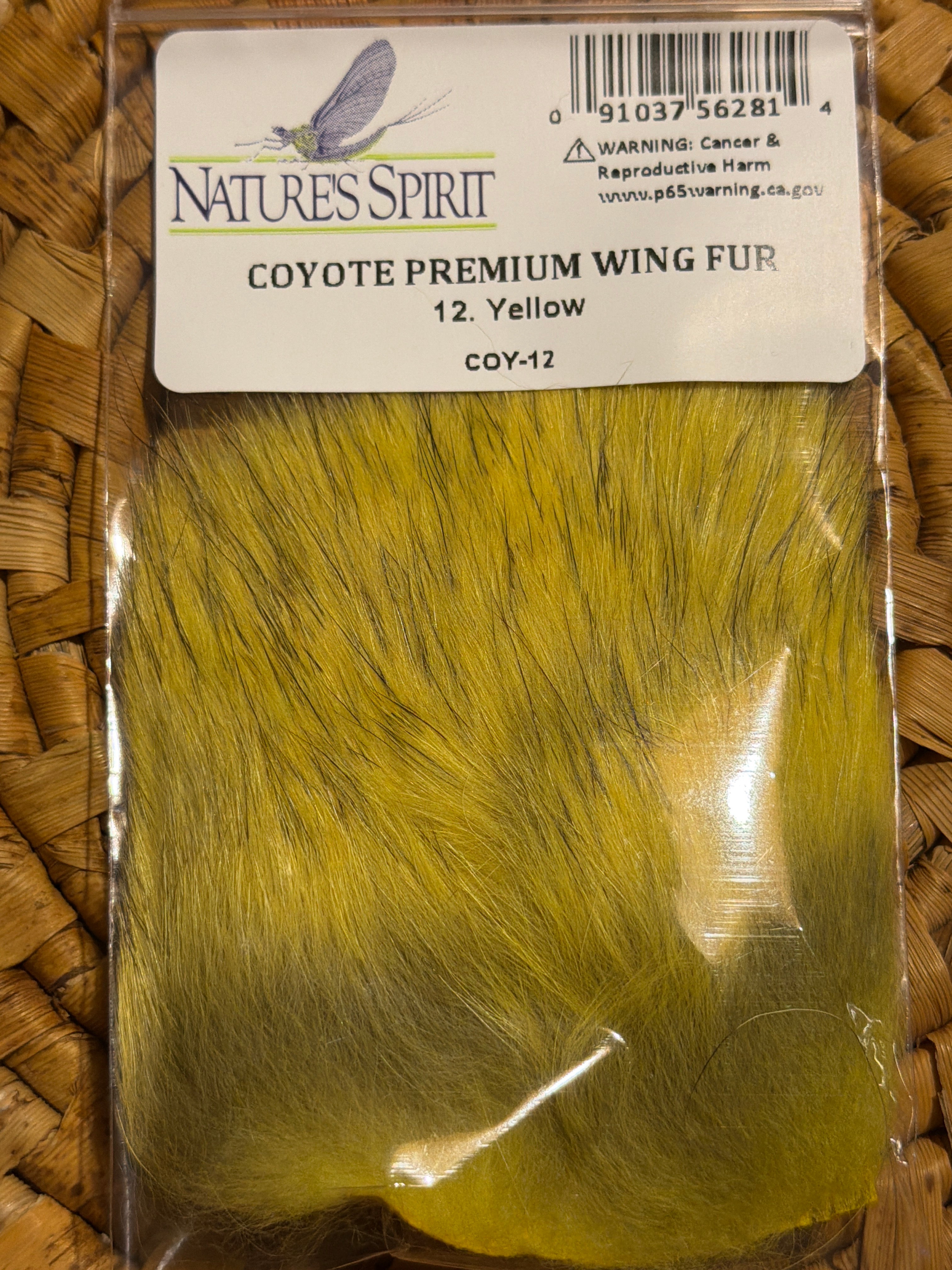 Nature's Spirit Coyote Premium Wing Fur