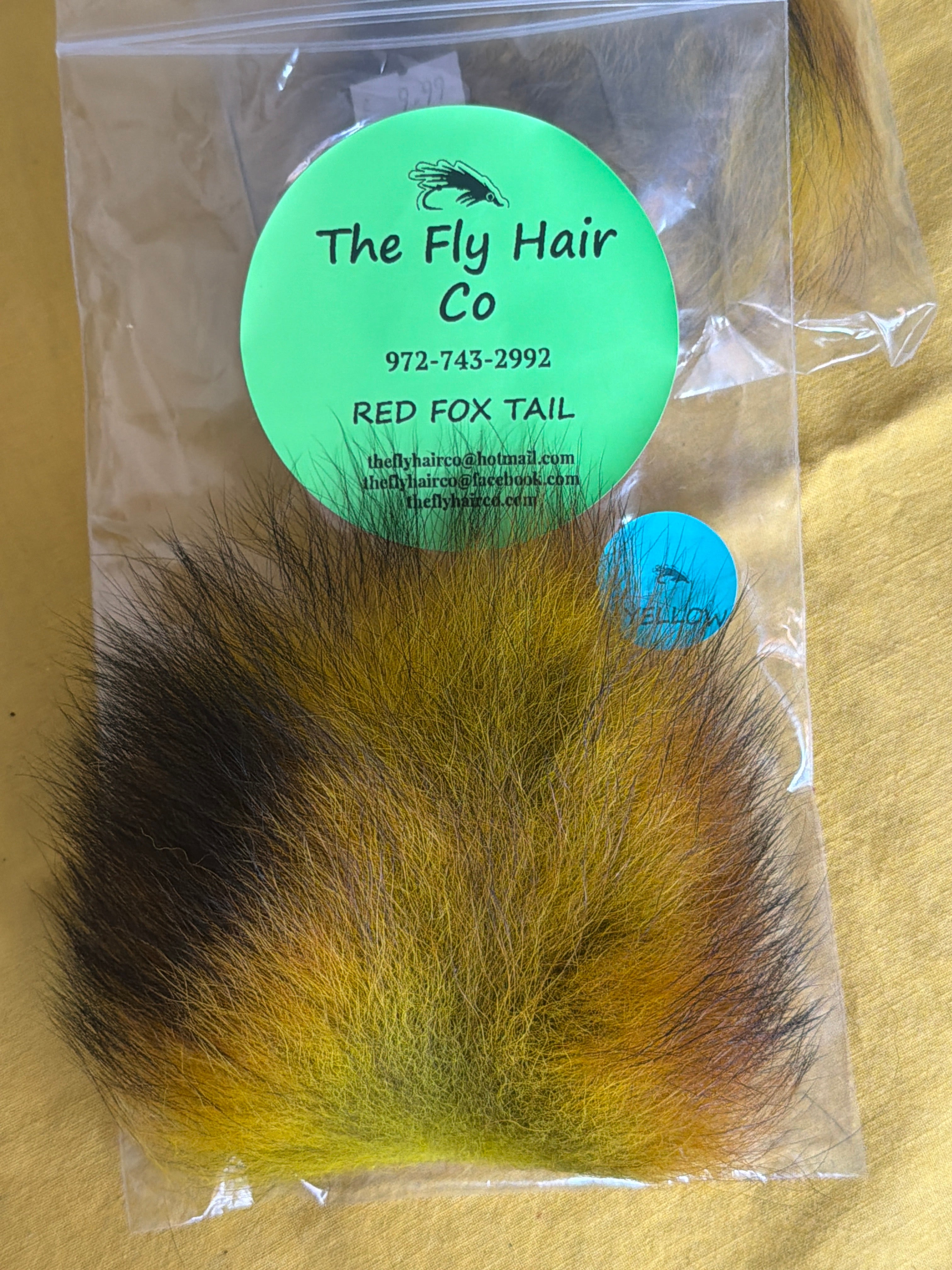 The Fly Hair Company - Red Fox Tail