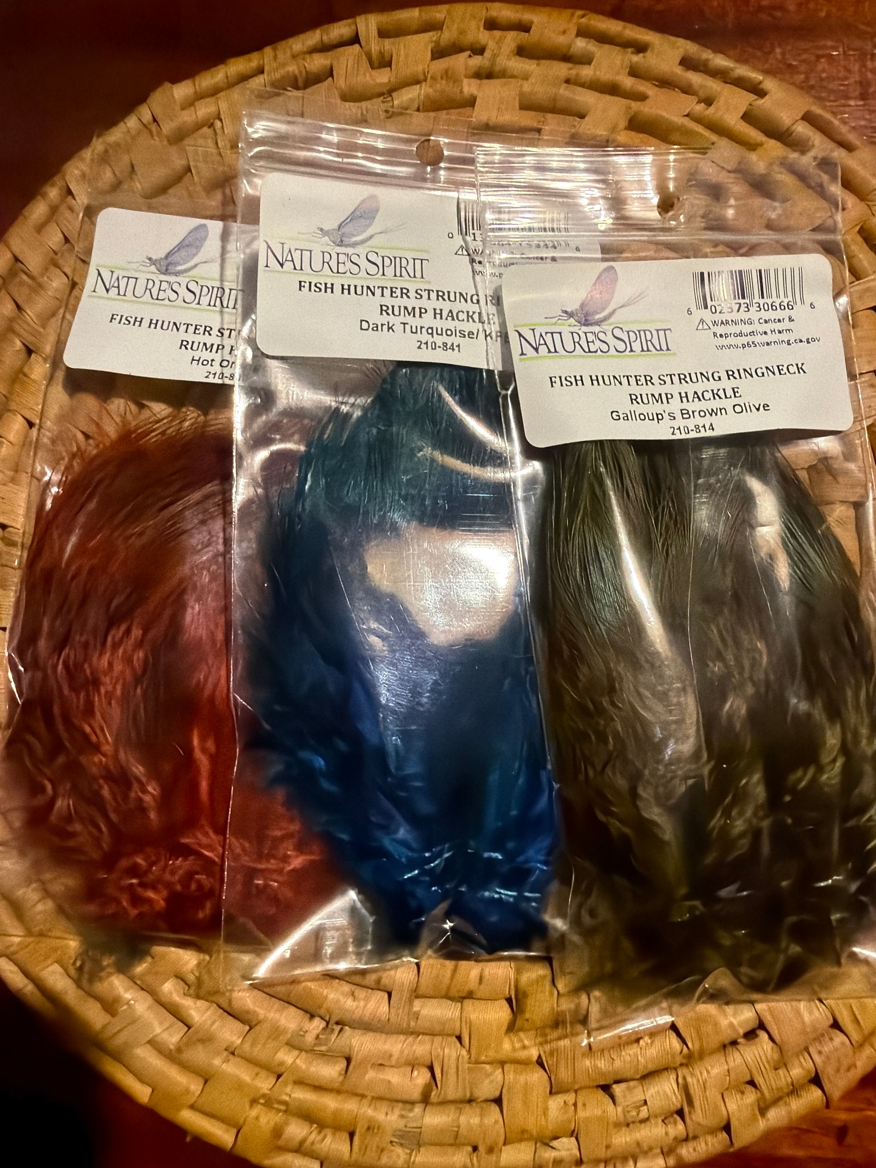 Nature's Spirit Strung Ringneck Pheasant Rump