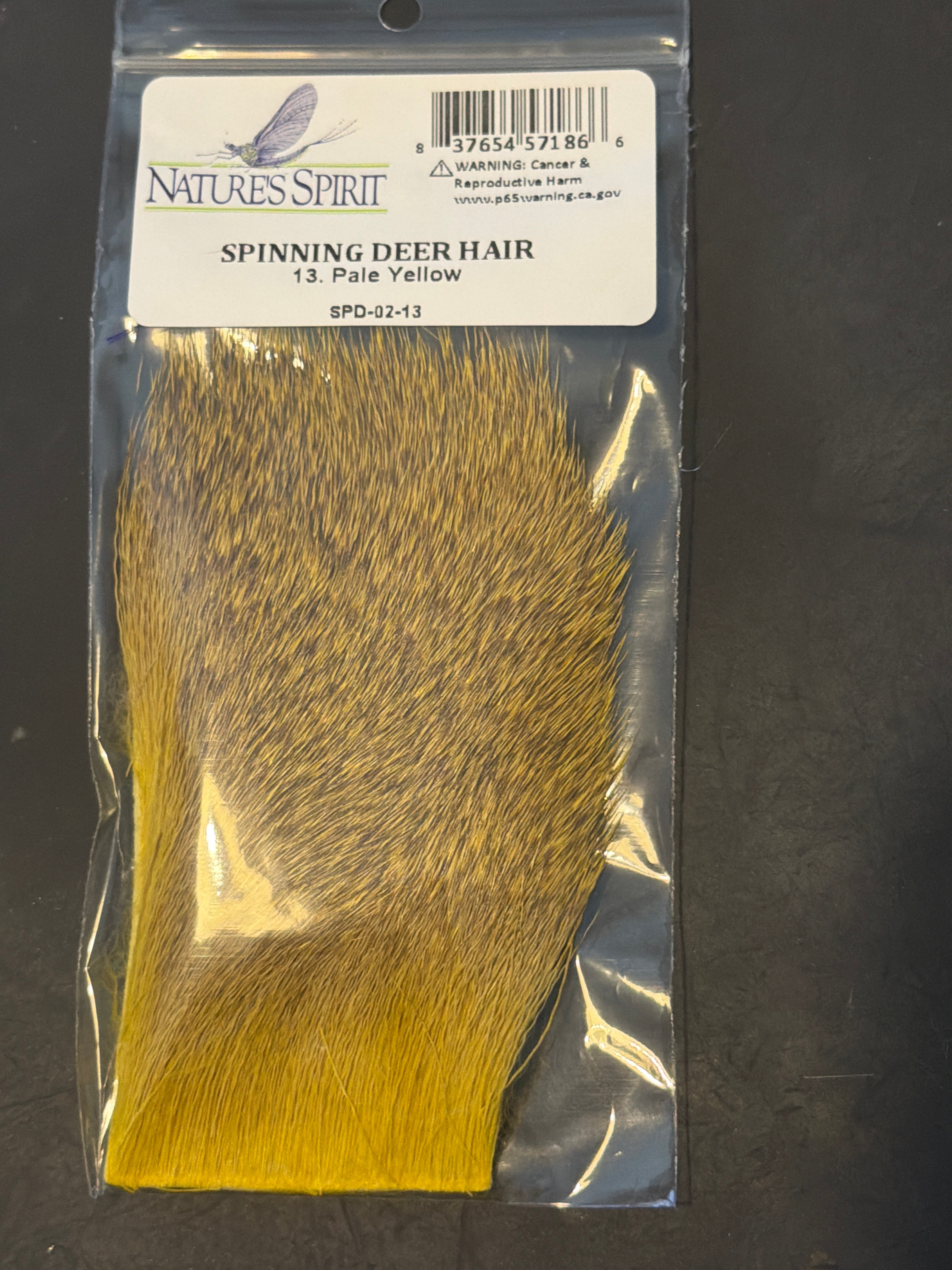 Nature's Spirit Spinning Deer Hair - Natural
