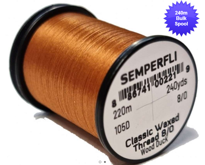 Semperfli Classic Waxed Threads 220m 6/0 150D*