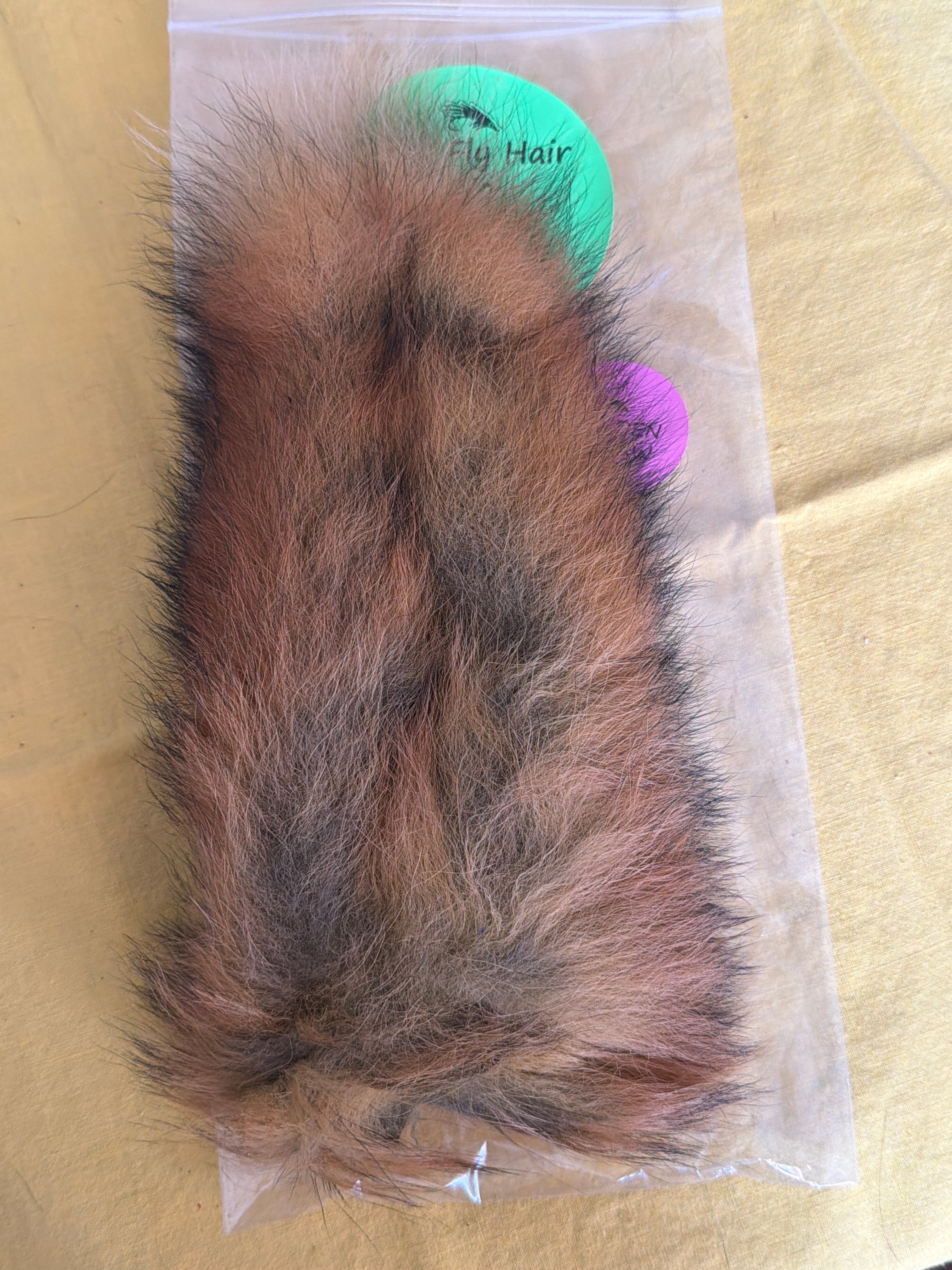 The Fly Hair Company - Red Fox Tail