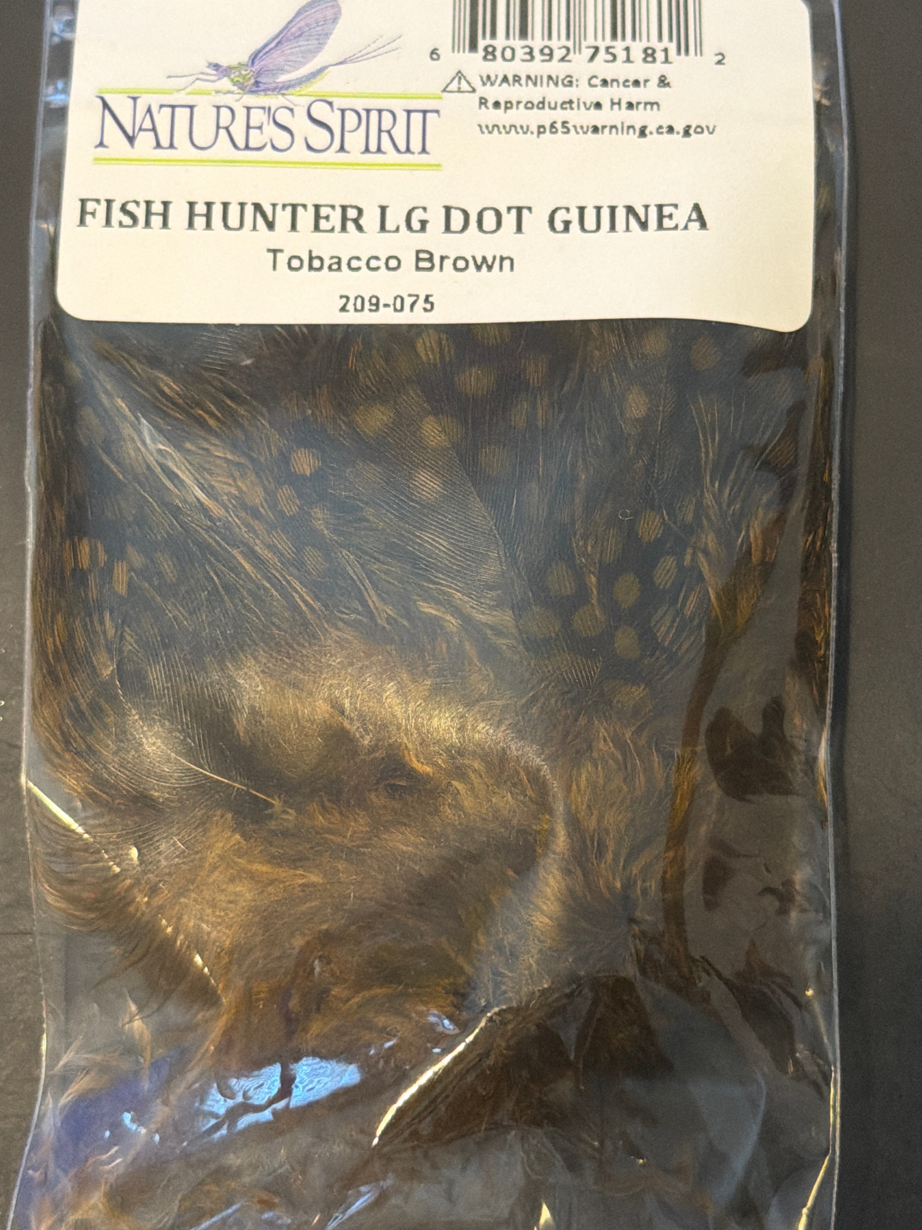 Nature's Spirit Fish Hunter Large Dot Guinea Fowl