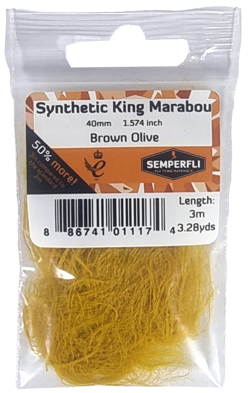 Semperfli Synthetic King Marabou 40mm