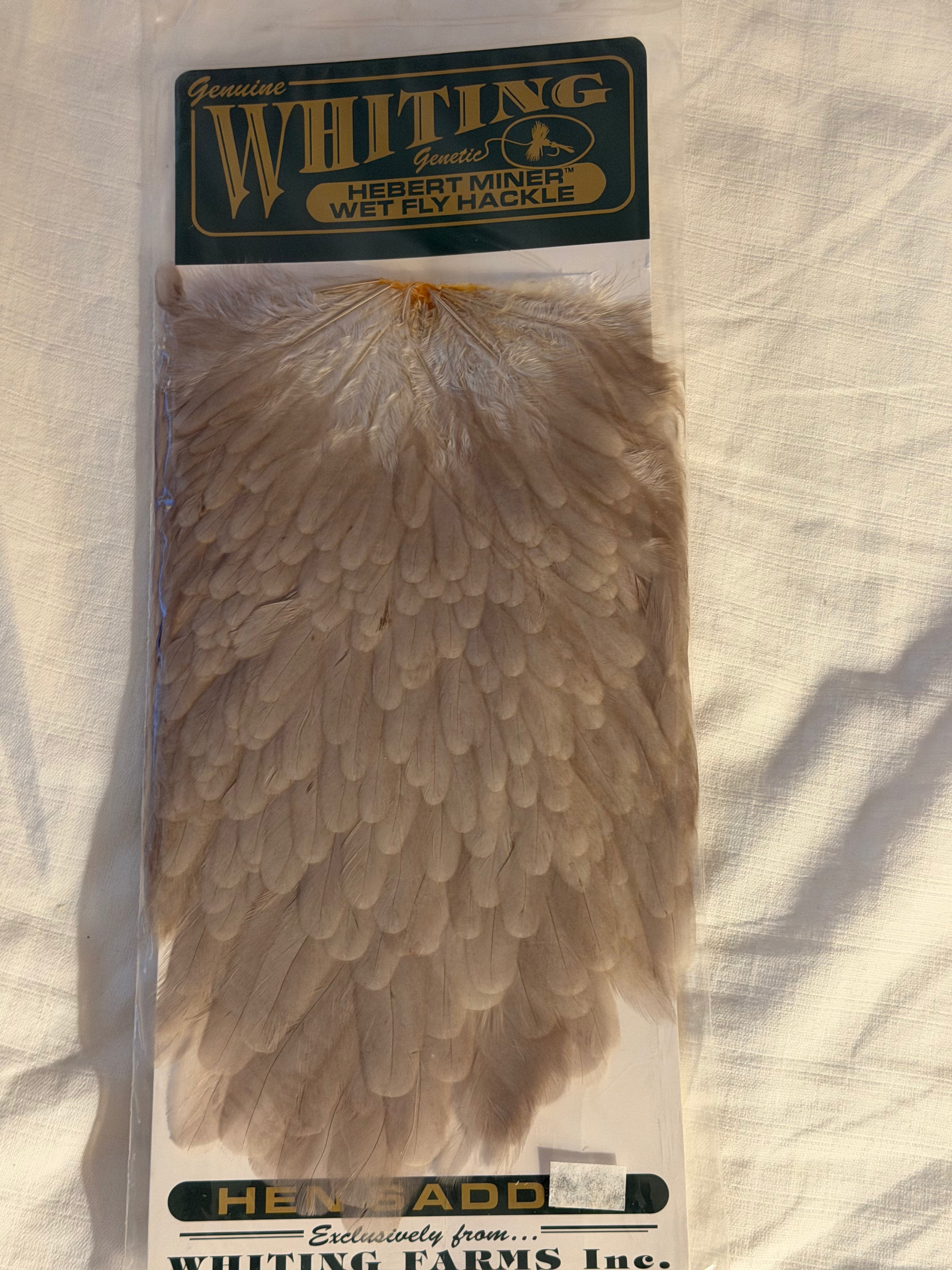 Whiting Hebert Miner Wet Fly Hackle