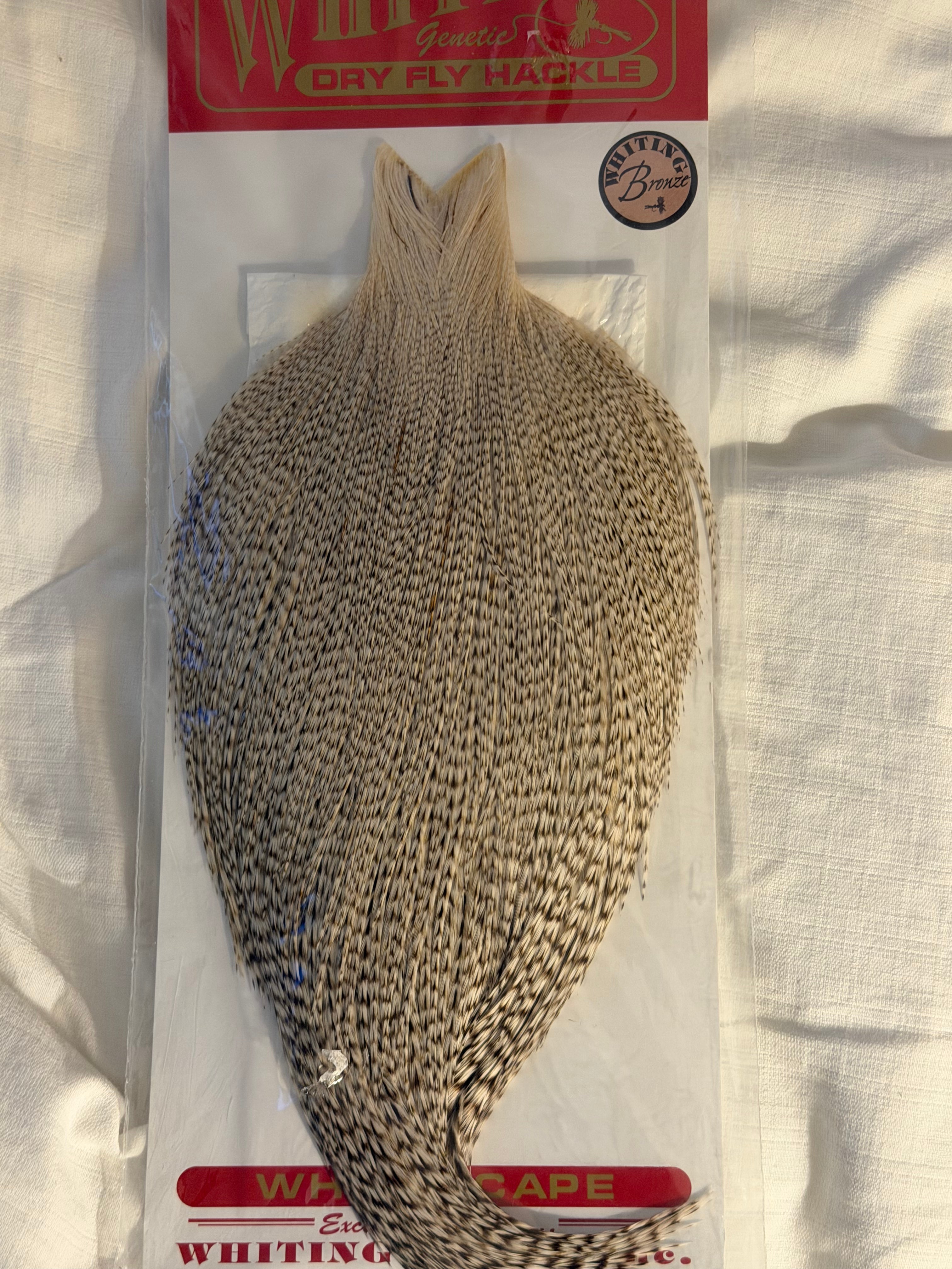 Whiting Bronze Dry Fly Hackle