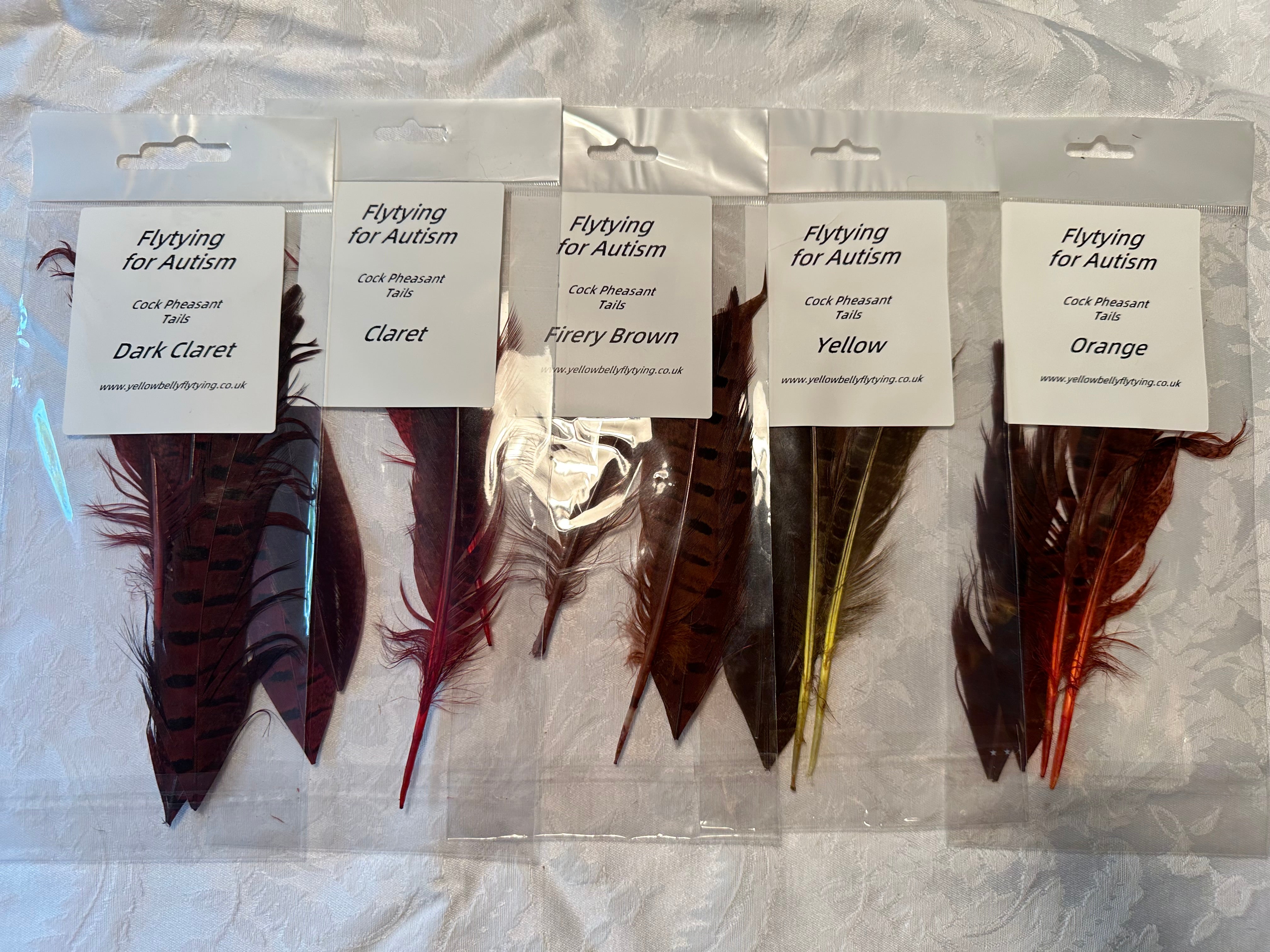 Flytying for Autism - Cock Pheasant Tails
