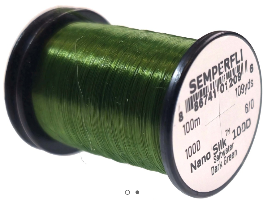 Semperfli Nano Silk 100D Saltwater 6/0*