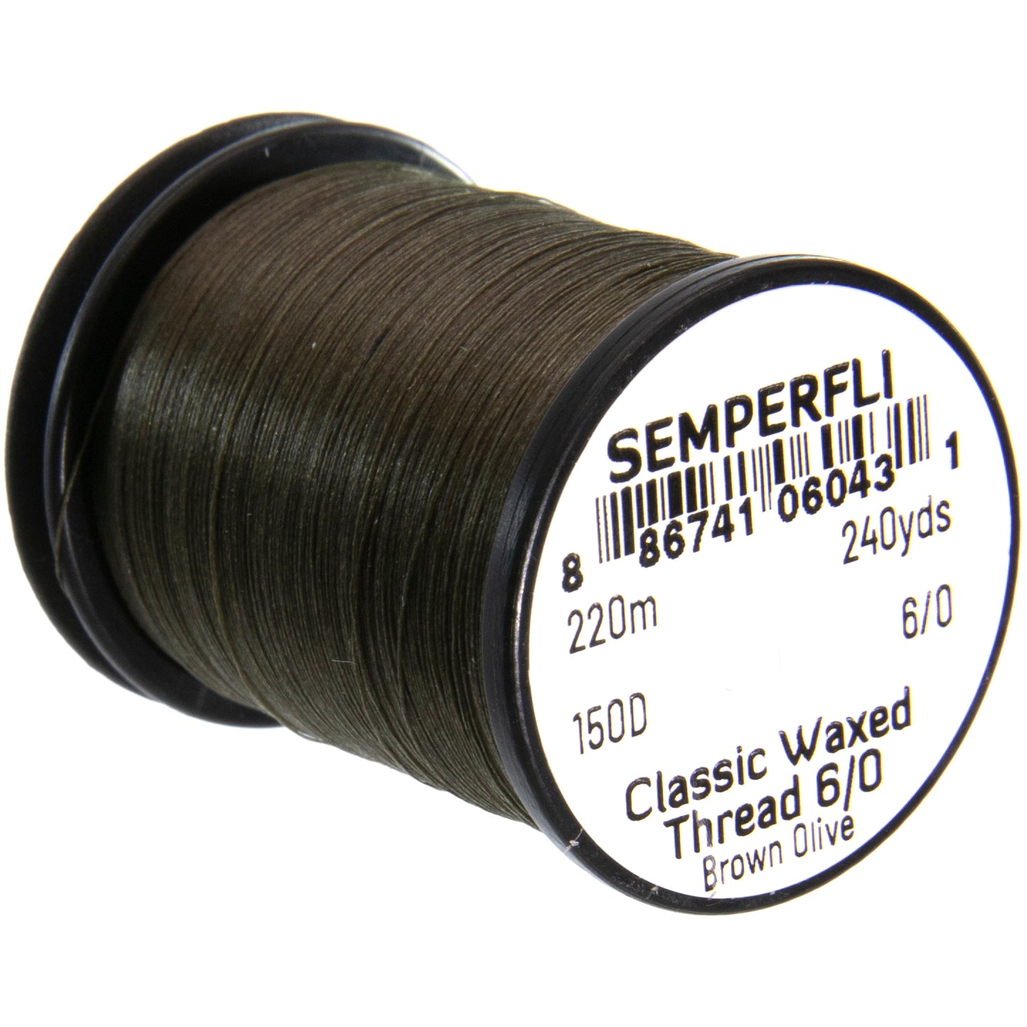 Semperfli Classic Waxed Threads 220m 6/0 150D*