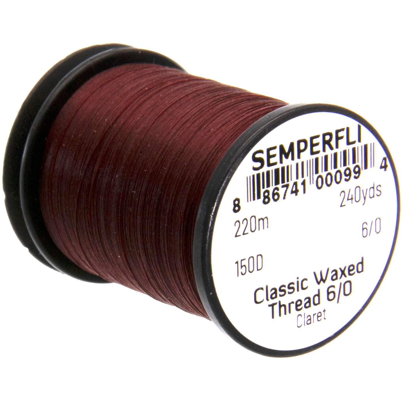 Semperfli Classic Waxed Threads 220m 6/0 150D*