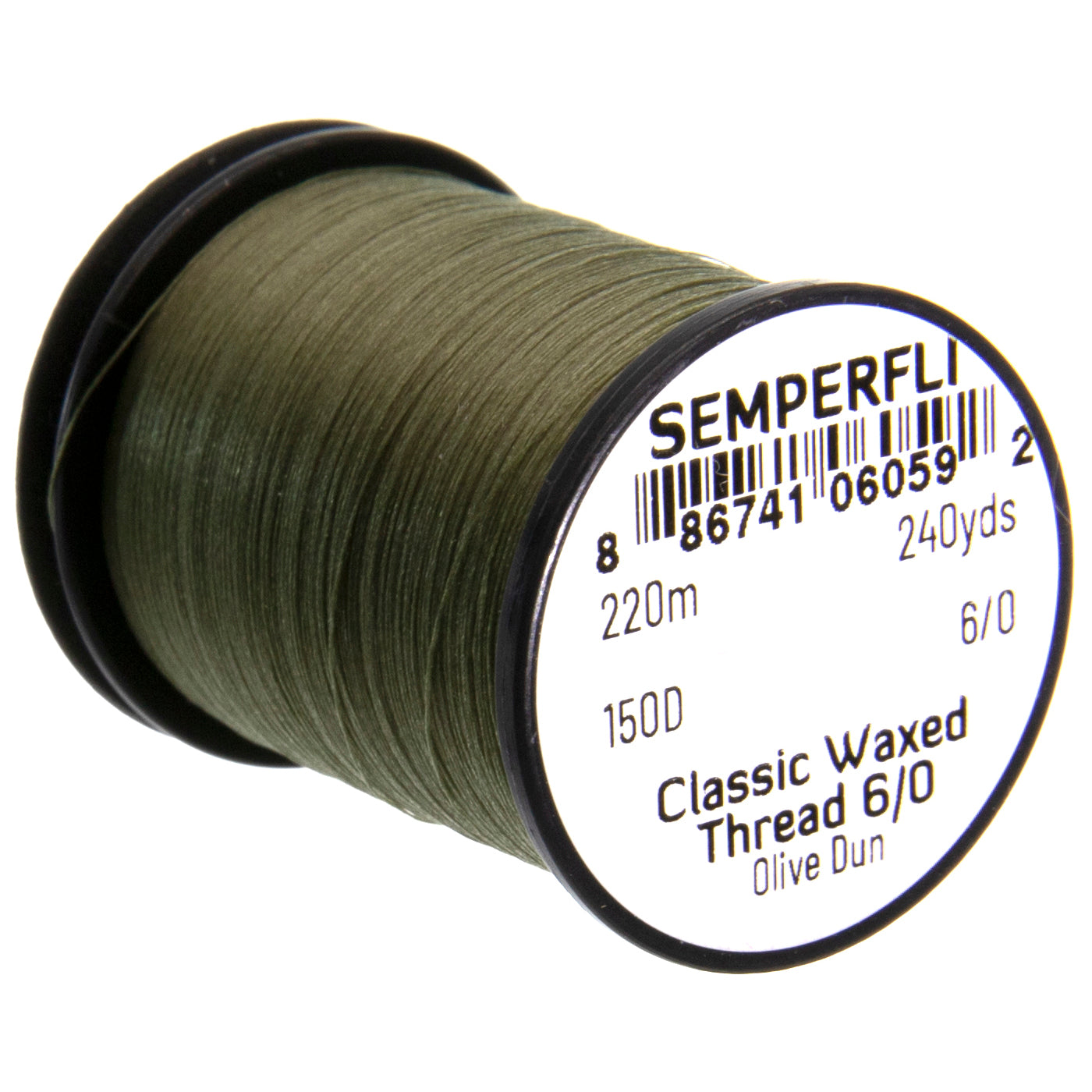 Semperfli Classic Waxed Threads 220m 6/0 150D*