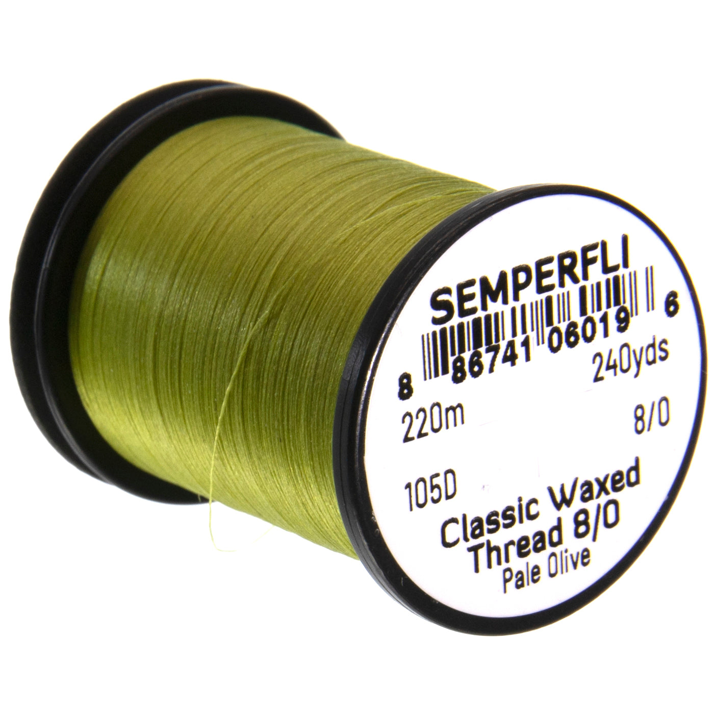Semperfli Classic Waxed Threads 220m 8/0 105D*