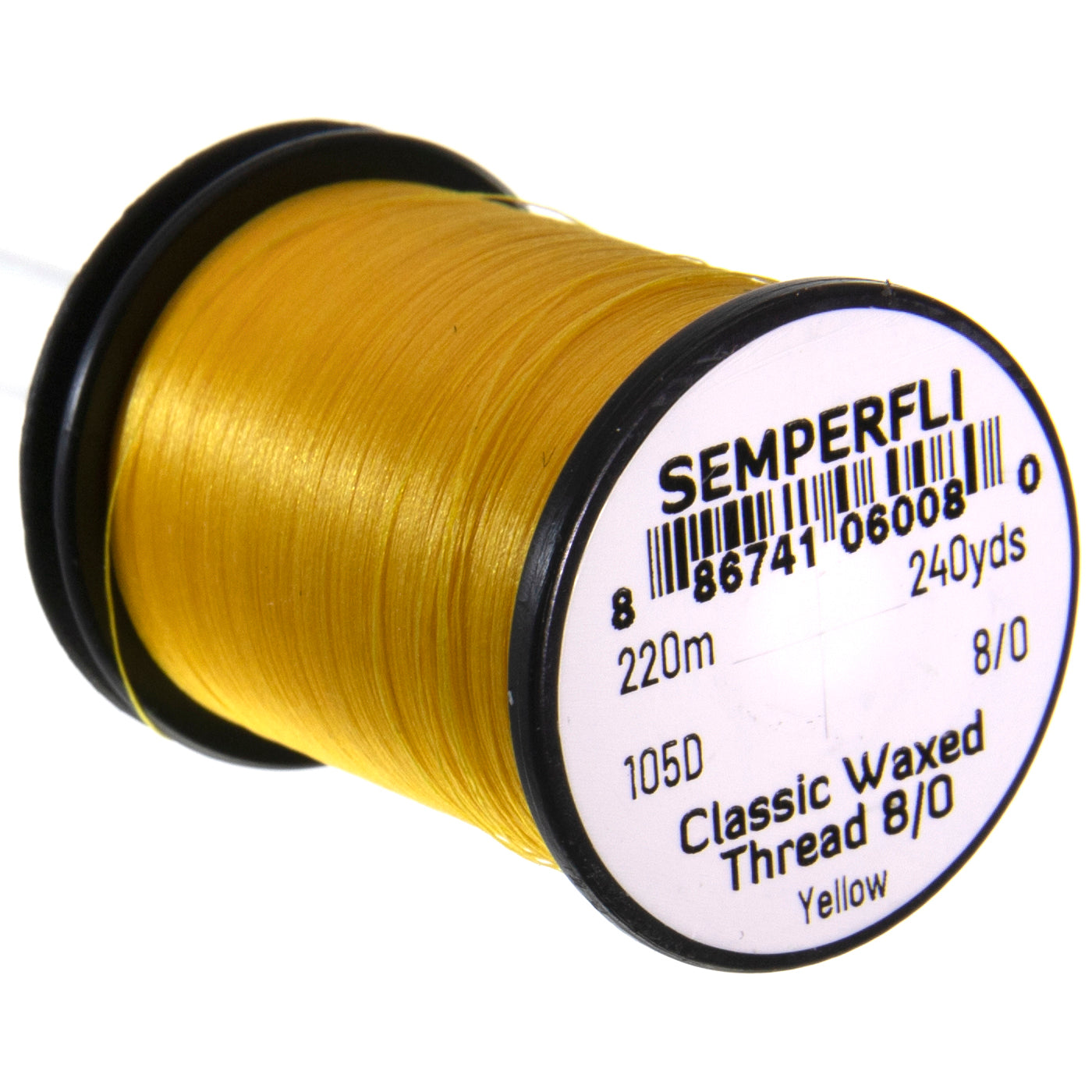 Semperfli Classic Waxed Threads 220m 8/0 105D*