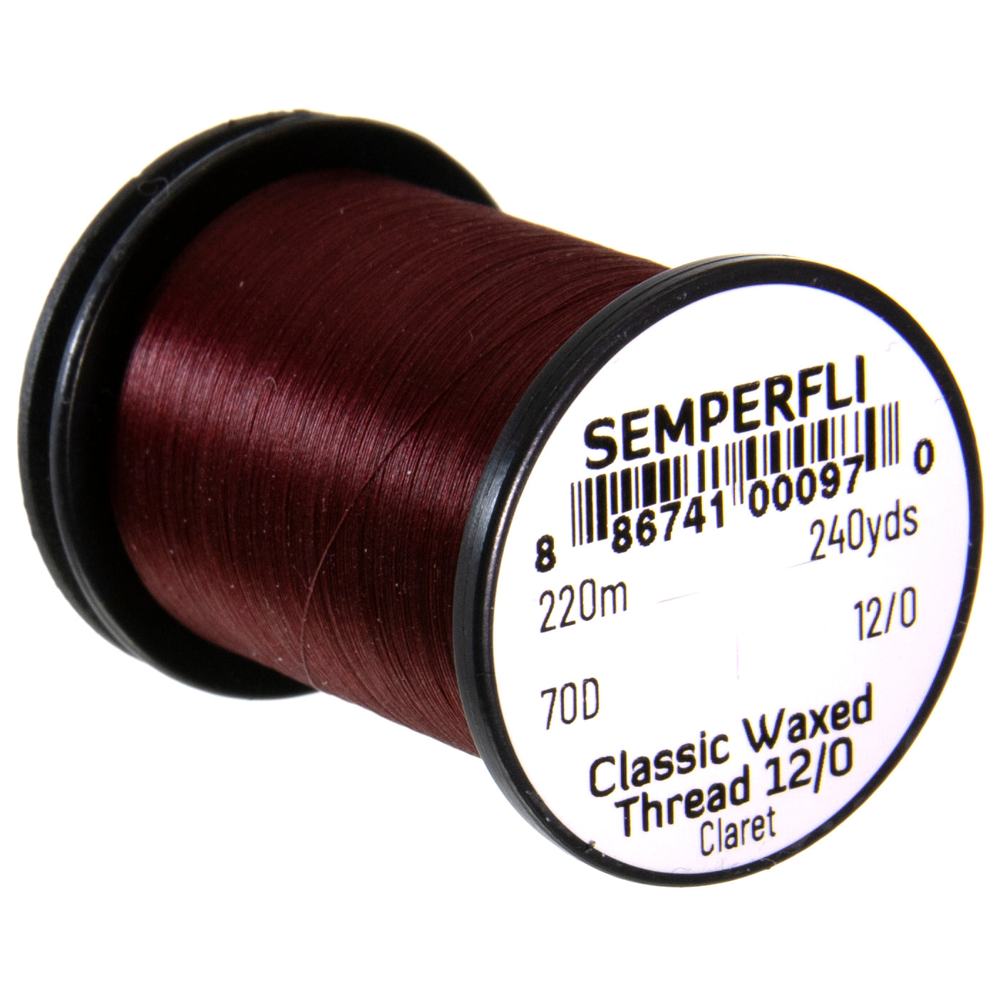 Semperfli Classic Waxed Threads 220m 12/0 105D