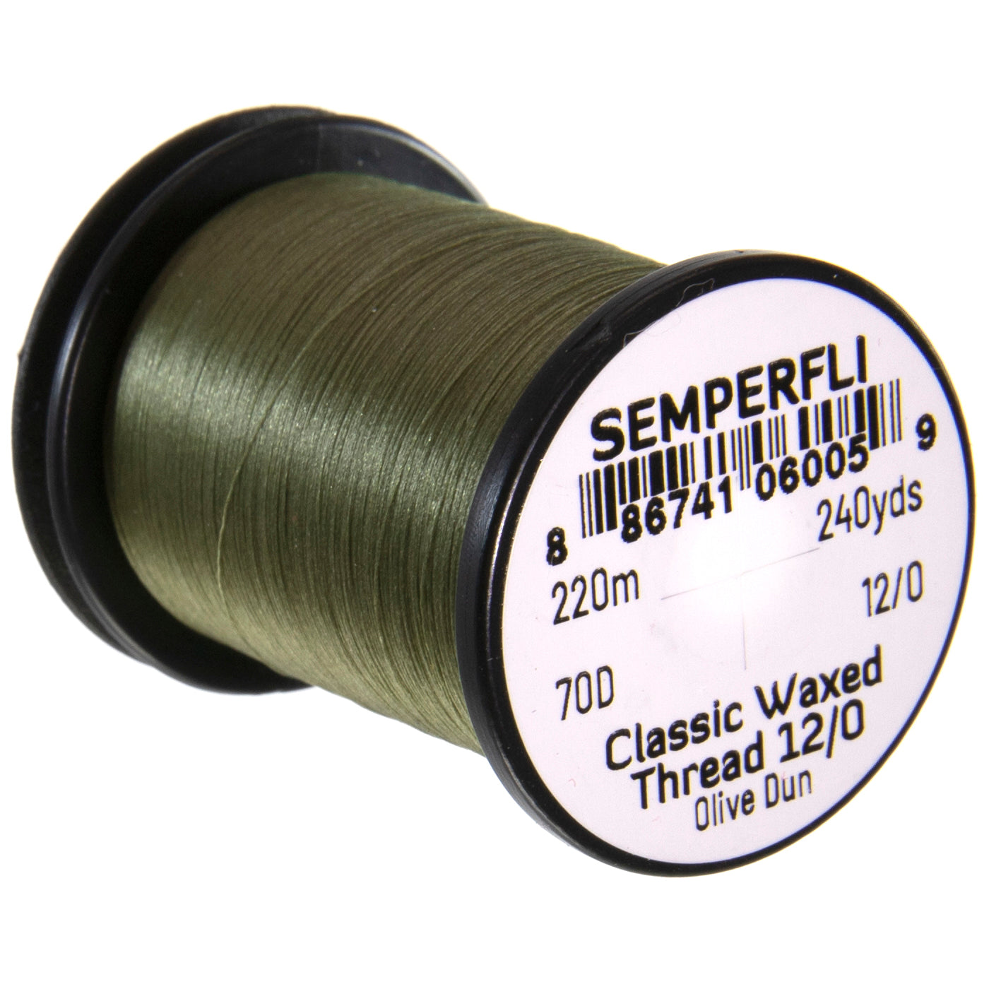 Semperfli Classic Waxed Threads 220m 12/0 105D