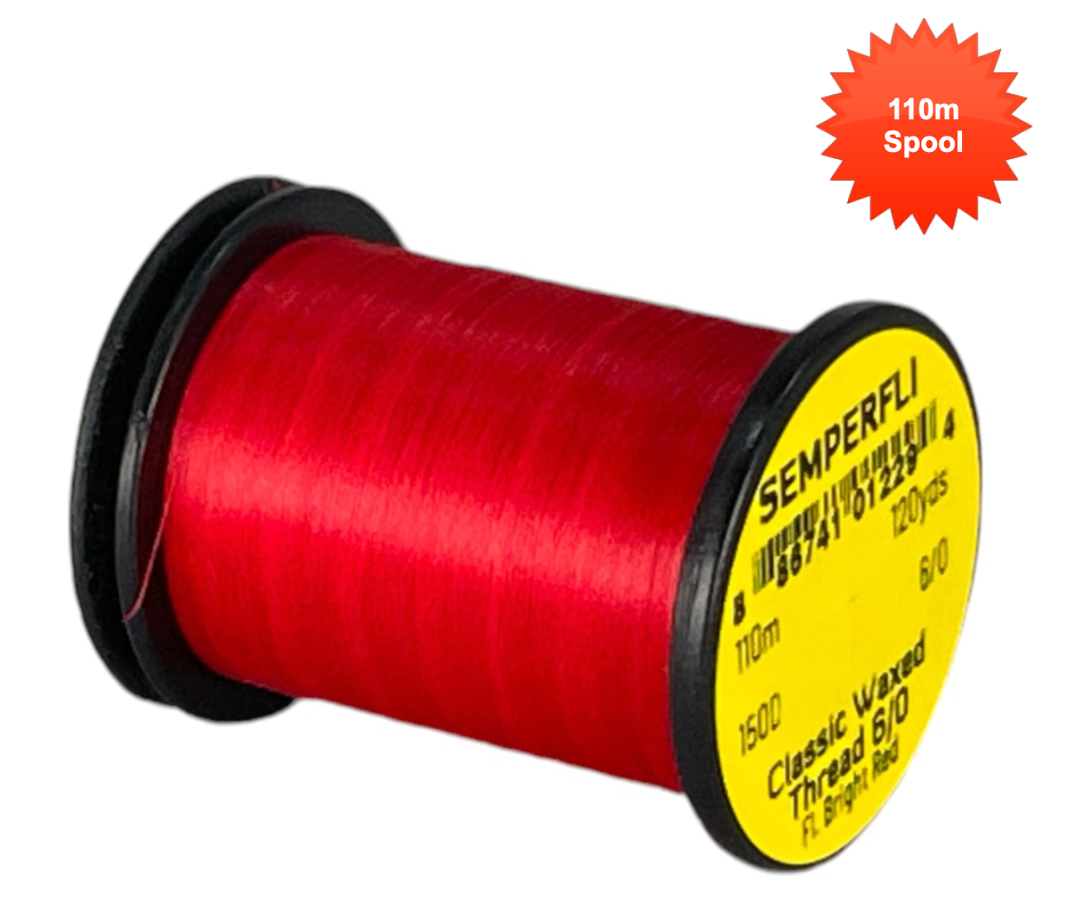 Classic Waxed Threads 6/0 110m spools*