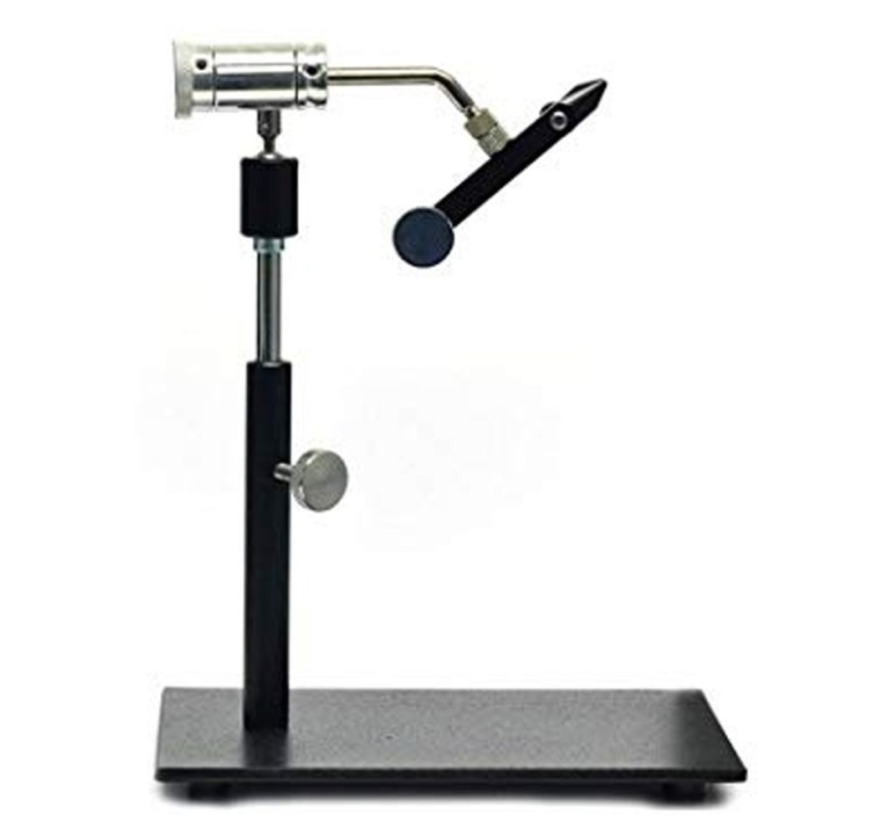 Snowbee Fly-Mate Fly-tying Pedestal Vice - Ball - Silver/ Black