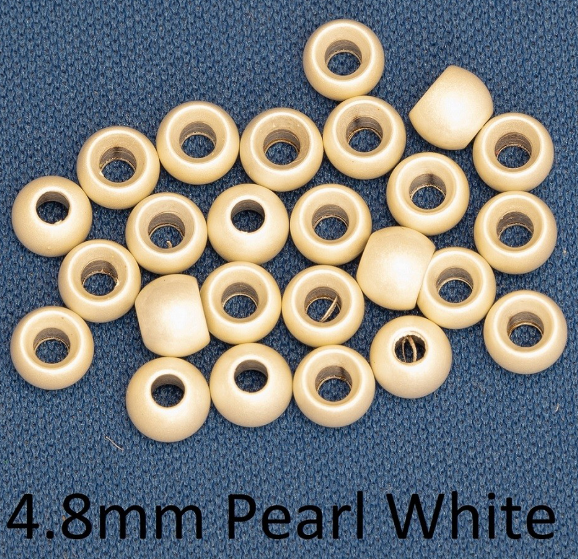 Hot Colour Brass Beads