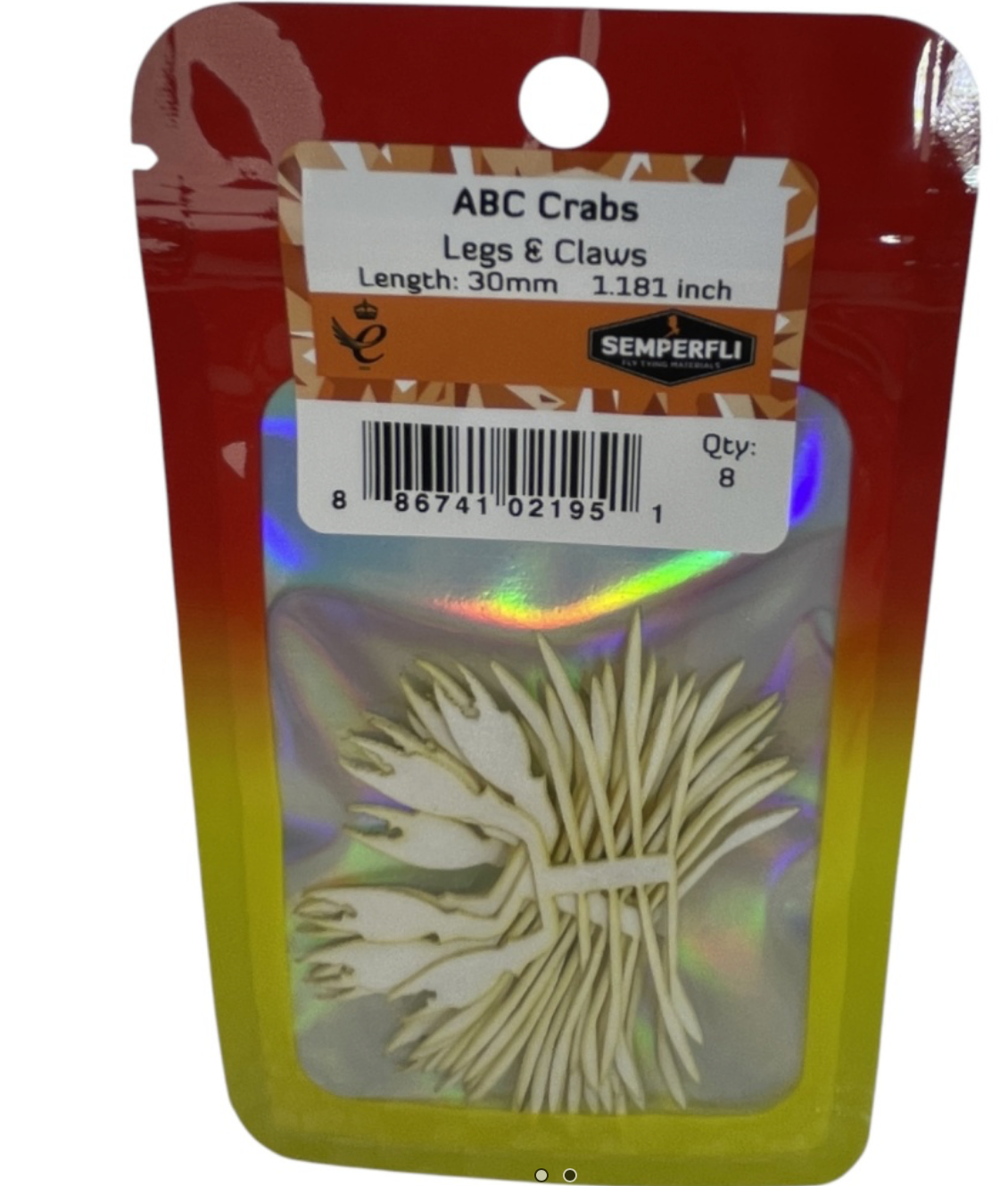 ABC Crab Legs & Claws Skeleton