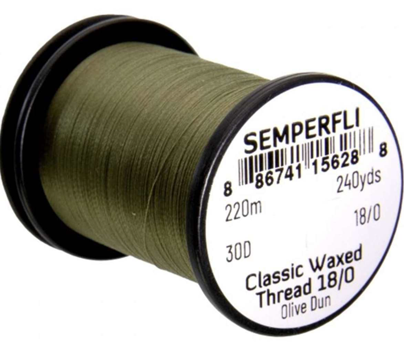 Semperfli Classic Waxed Threads 220m 18/0*