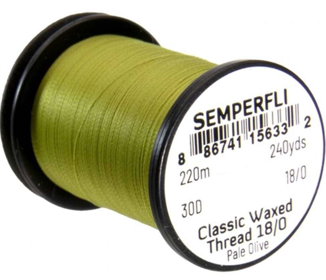 Semperfli Classic Waxed Threads 220m 18/0*