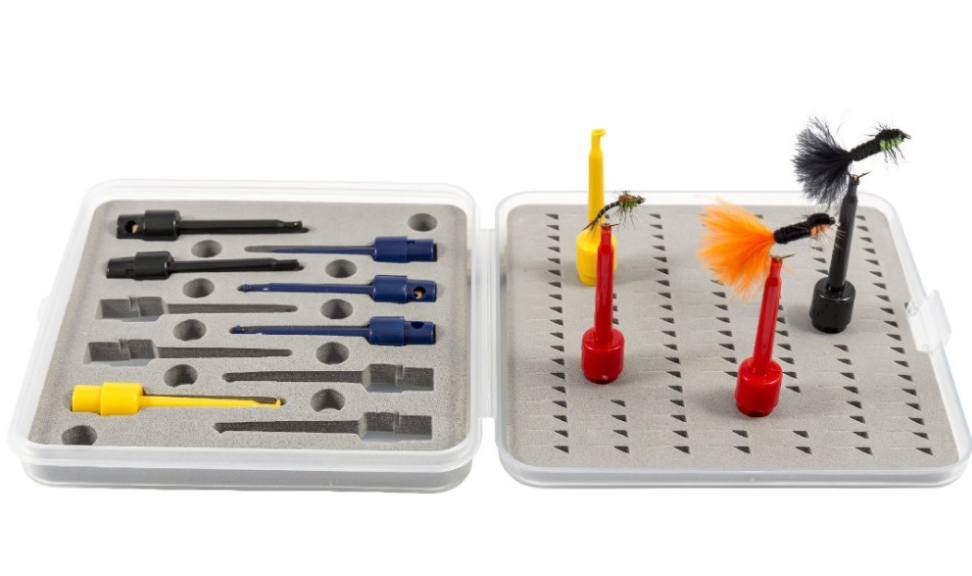 Snowbee 10 Piece Fly Tying Display Set