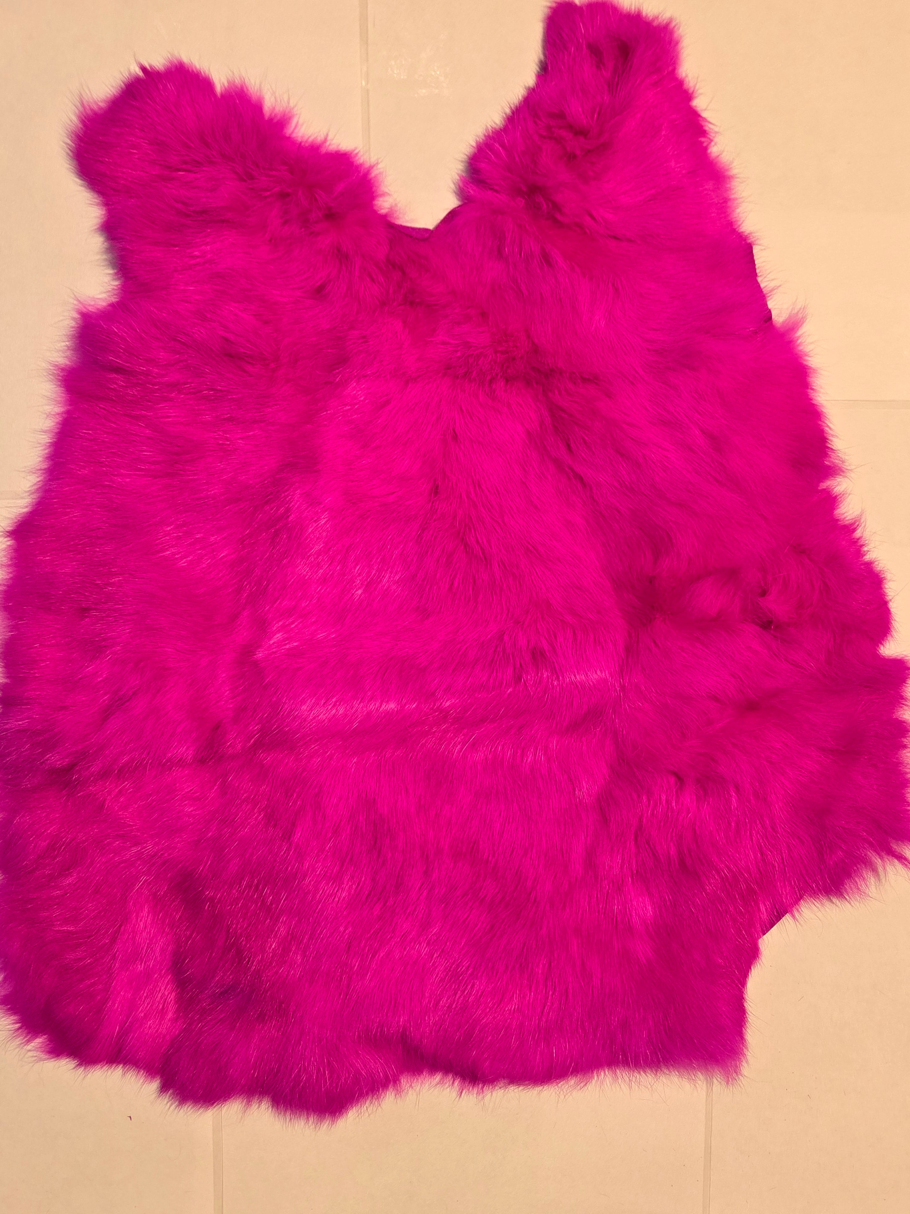 Rabbit Skins - Full Skins (Natural and Dyed)