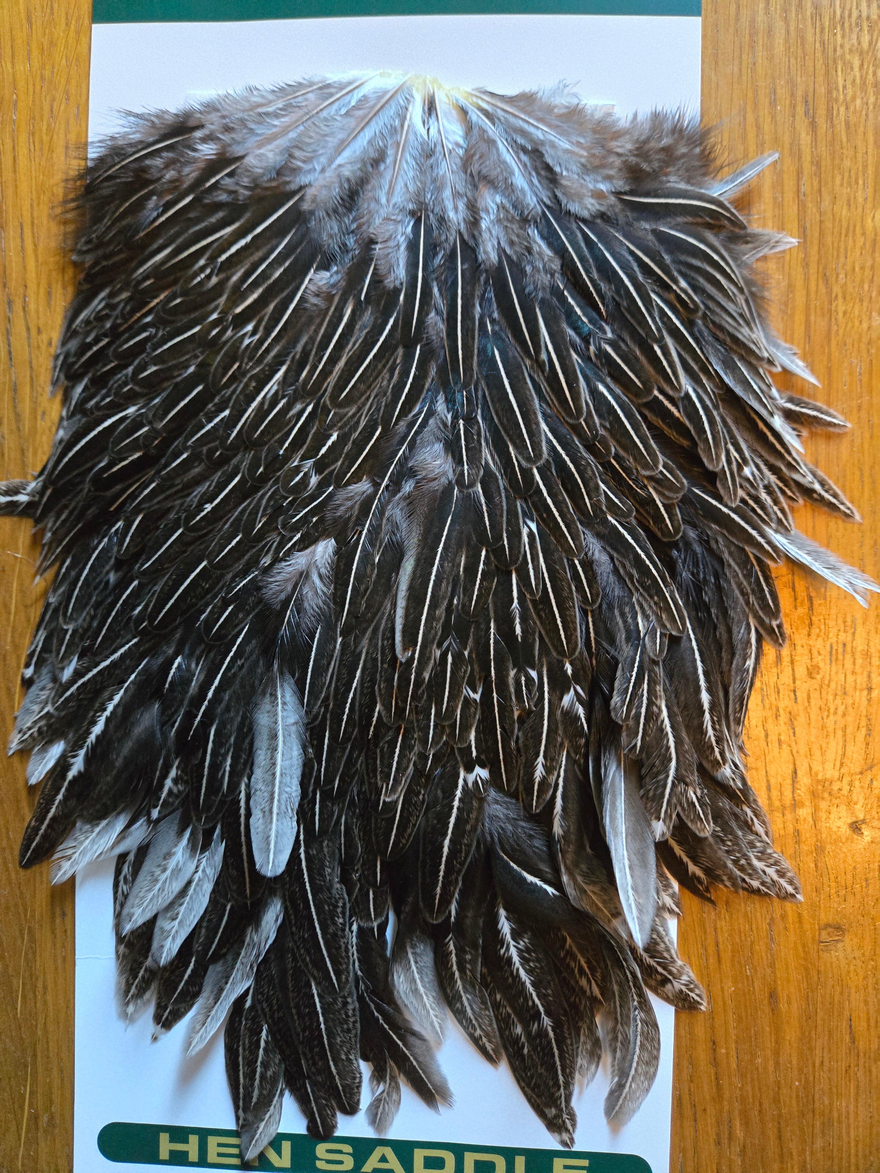 Whiting Hebert Miner Wet Fly Hackle - Hen Saddle Unique Variant (34)