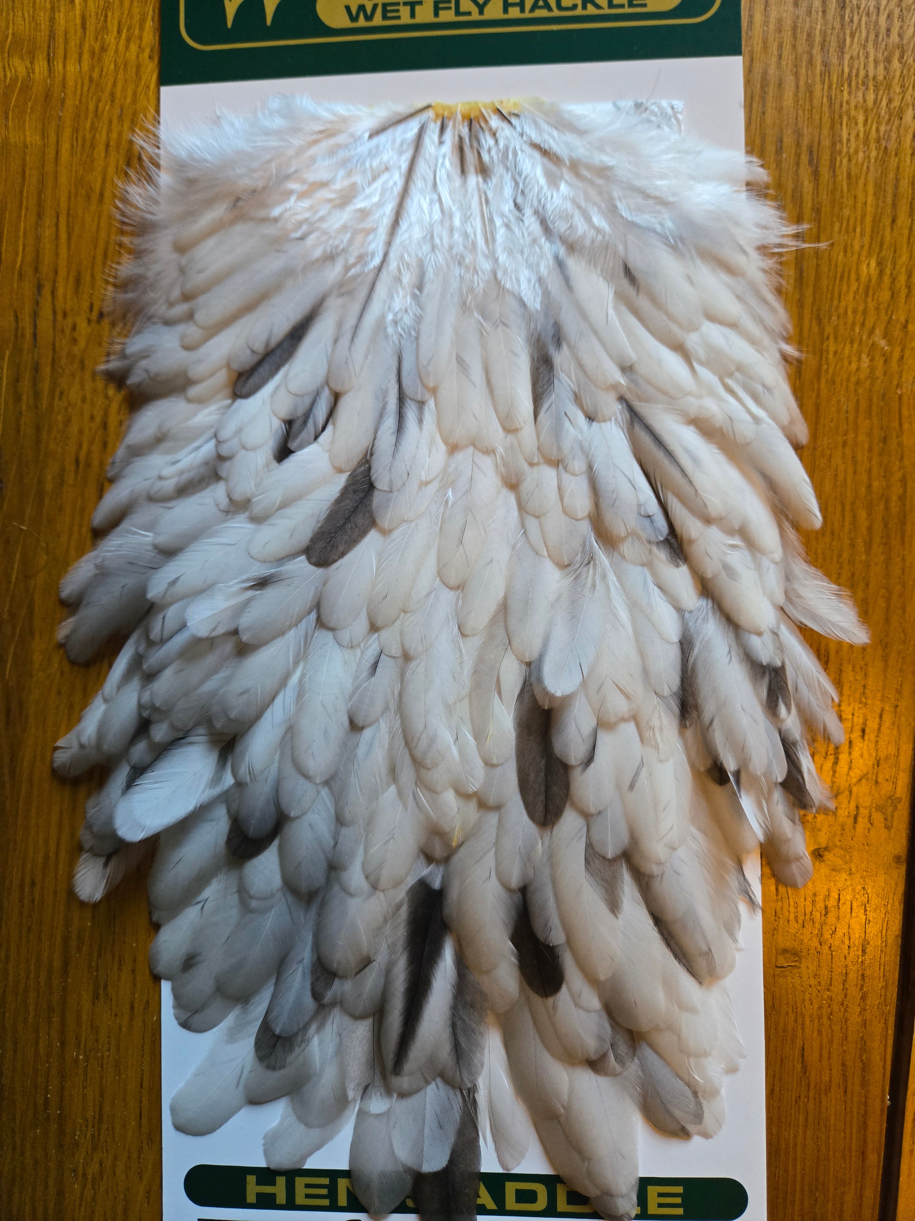 Whiting Hebert Miner Wet Fly Hackle - Hen Saddle Unique Variant (37)