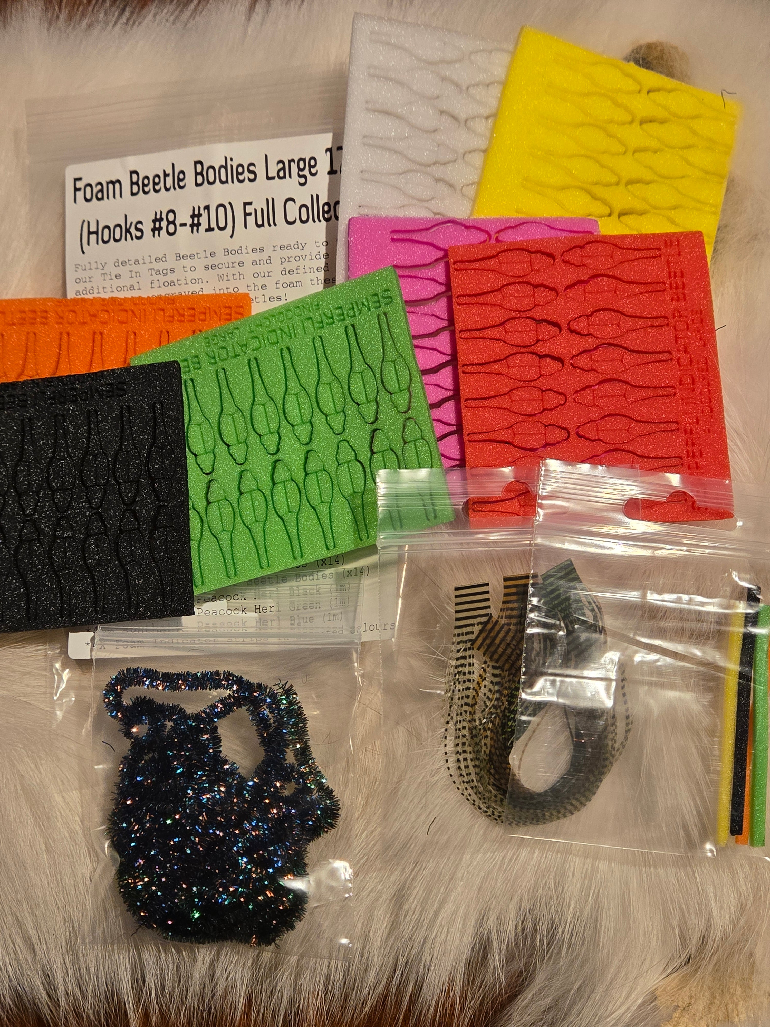 Foam Indicator Beetle 17mm Depth 3.5mm Hook Size 8 -10
