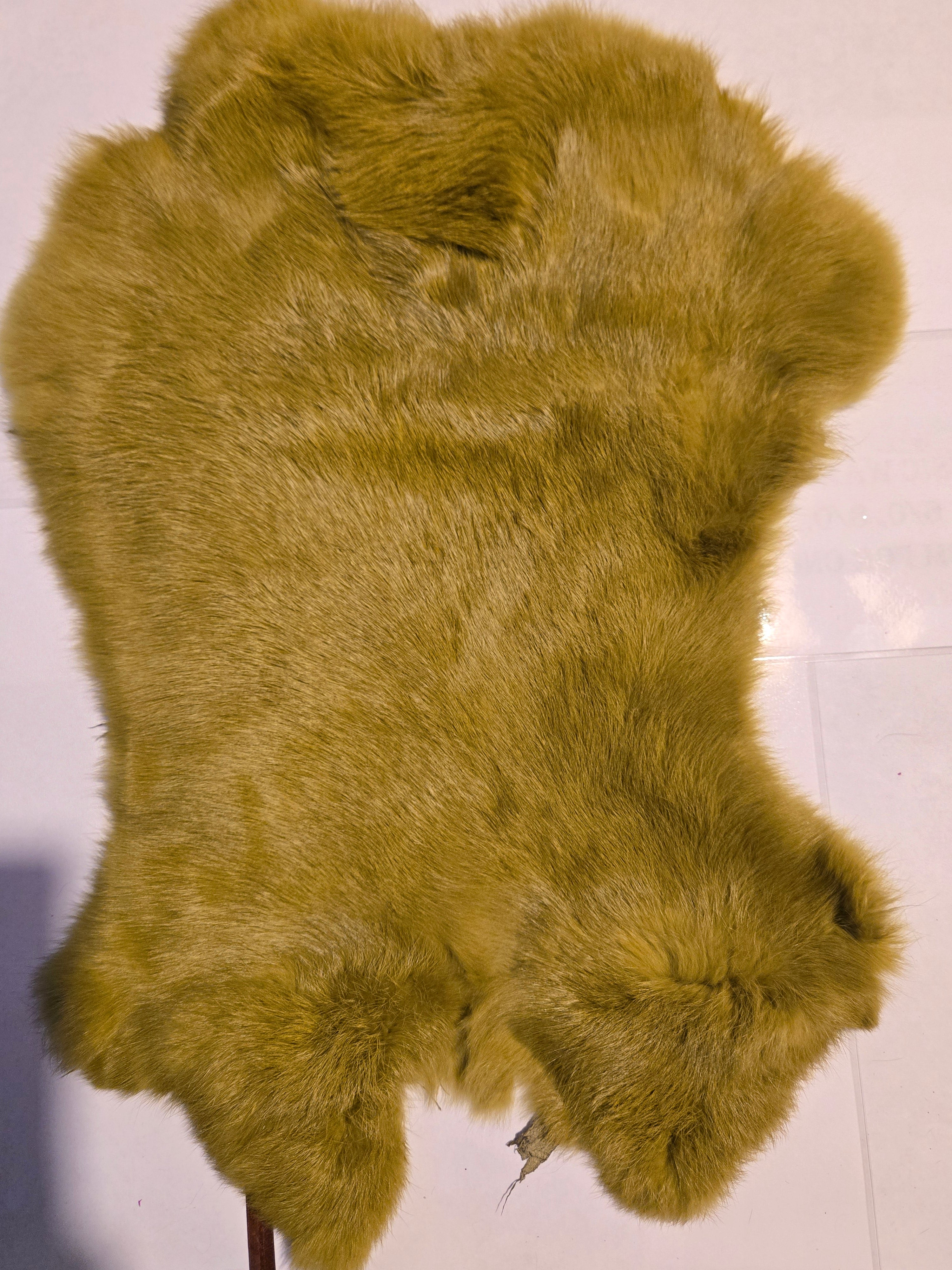 Rabbit Skins - Full Skins (Natural and Dyed)