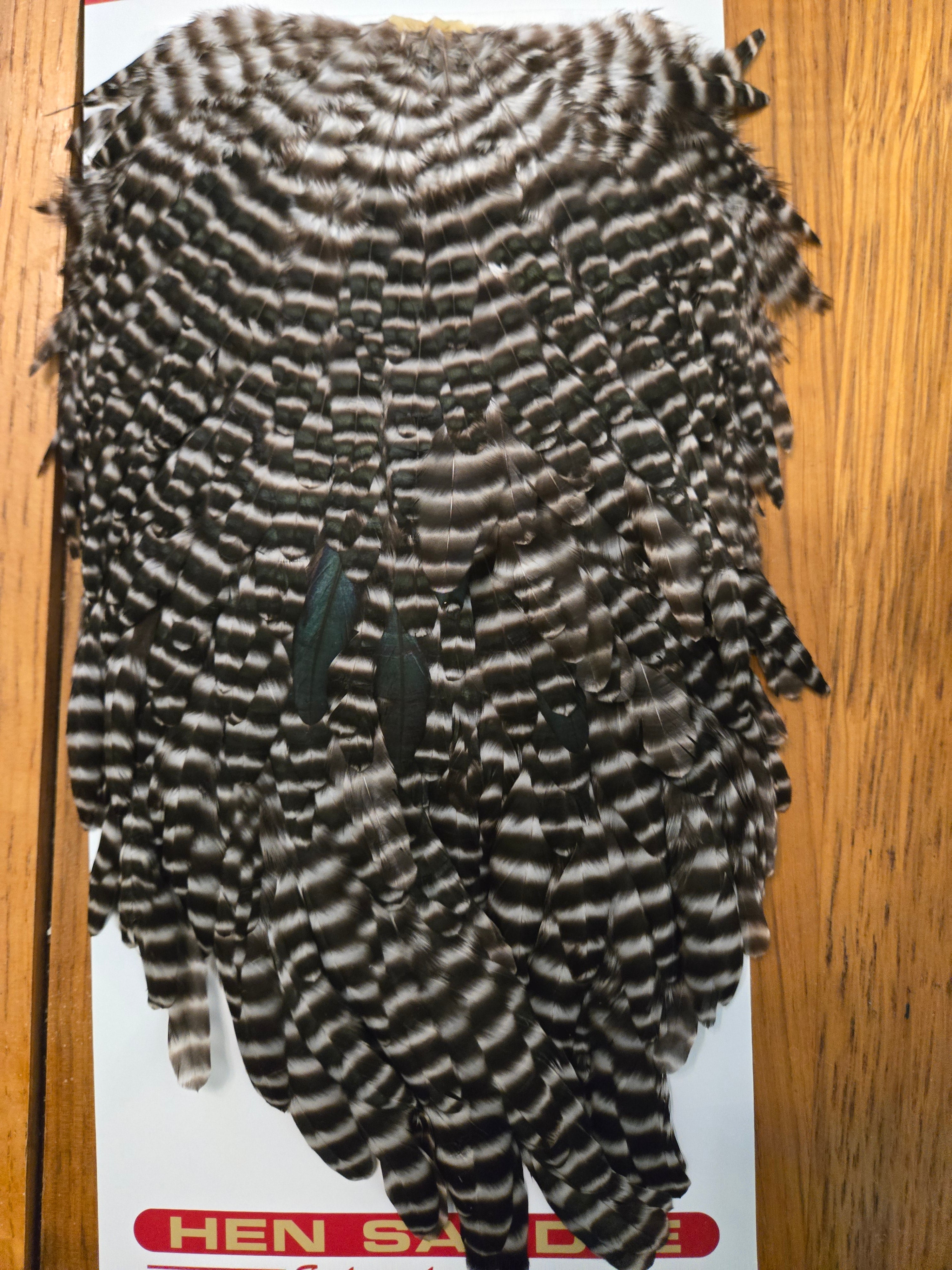 Whiting Wet Fly Hackle - Grizzly (95)