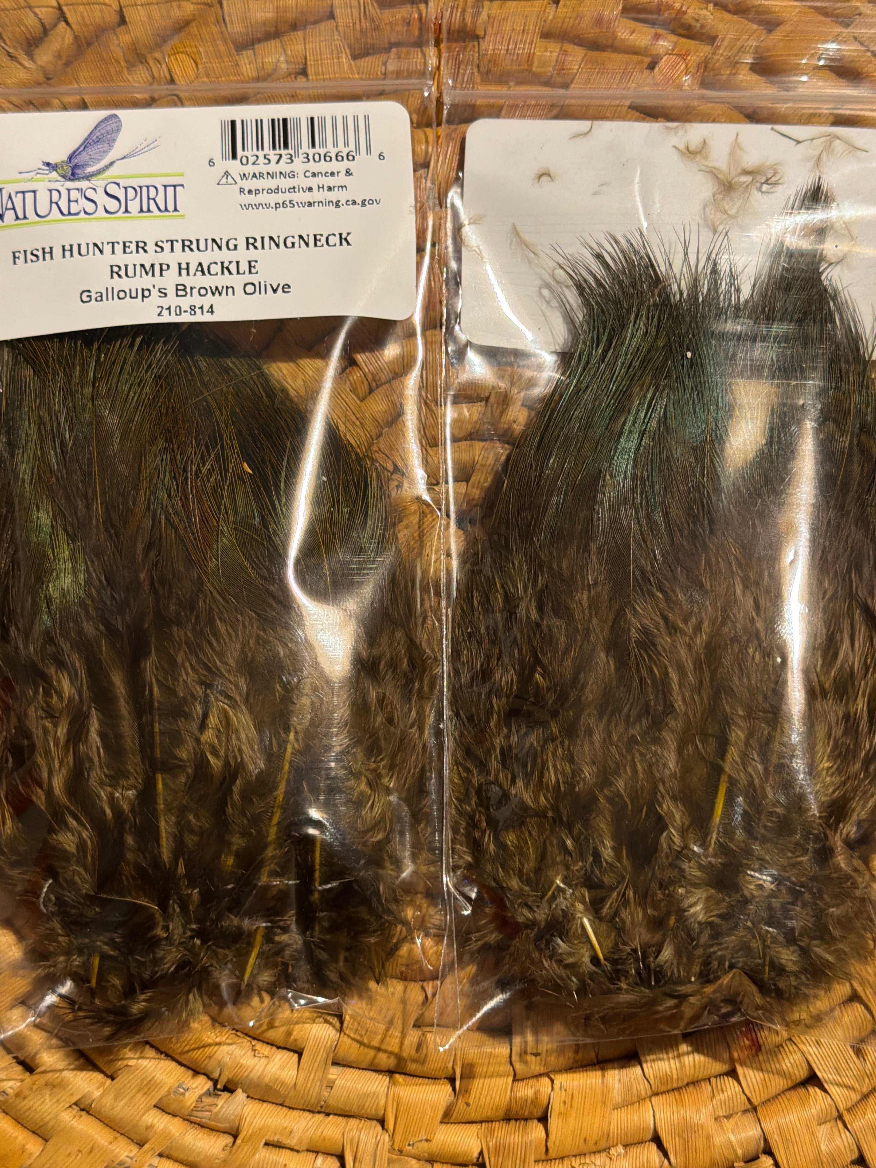 Nature's Spirit Strung Ringneck Pheasant Rump