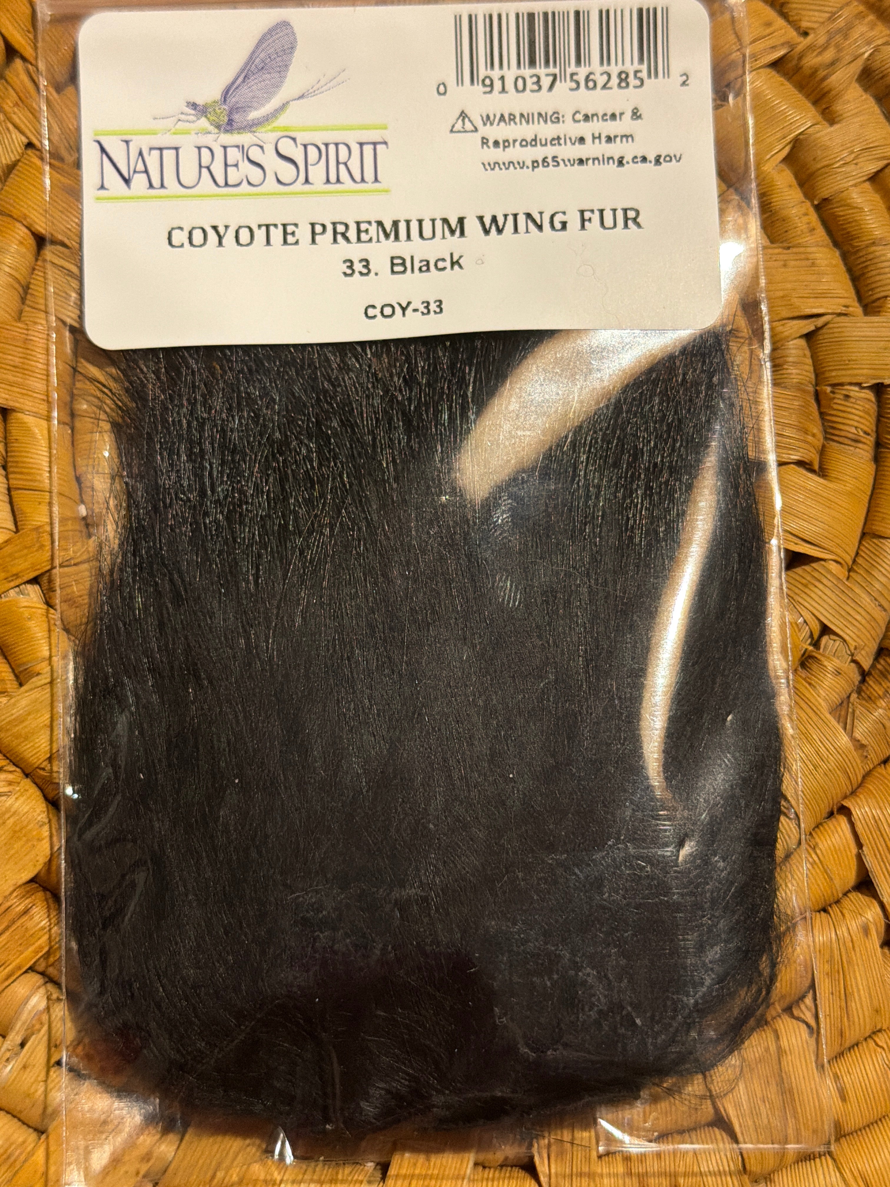 Nature's Spirit Coyote Premium Wing Fur