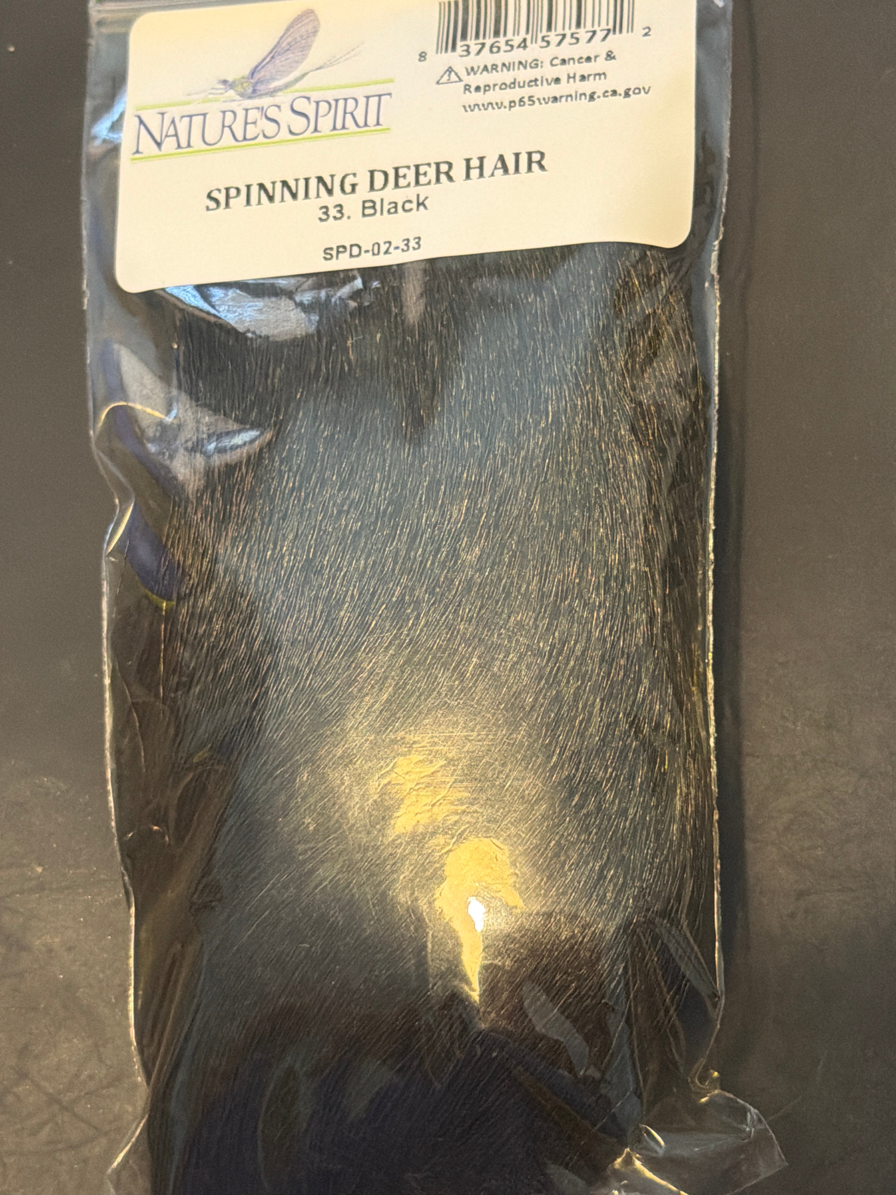 Nature's Spirit Spinning Deer Hair - Natural