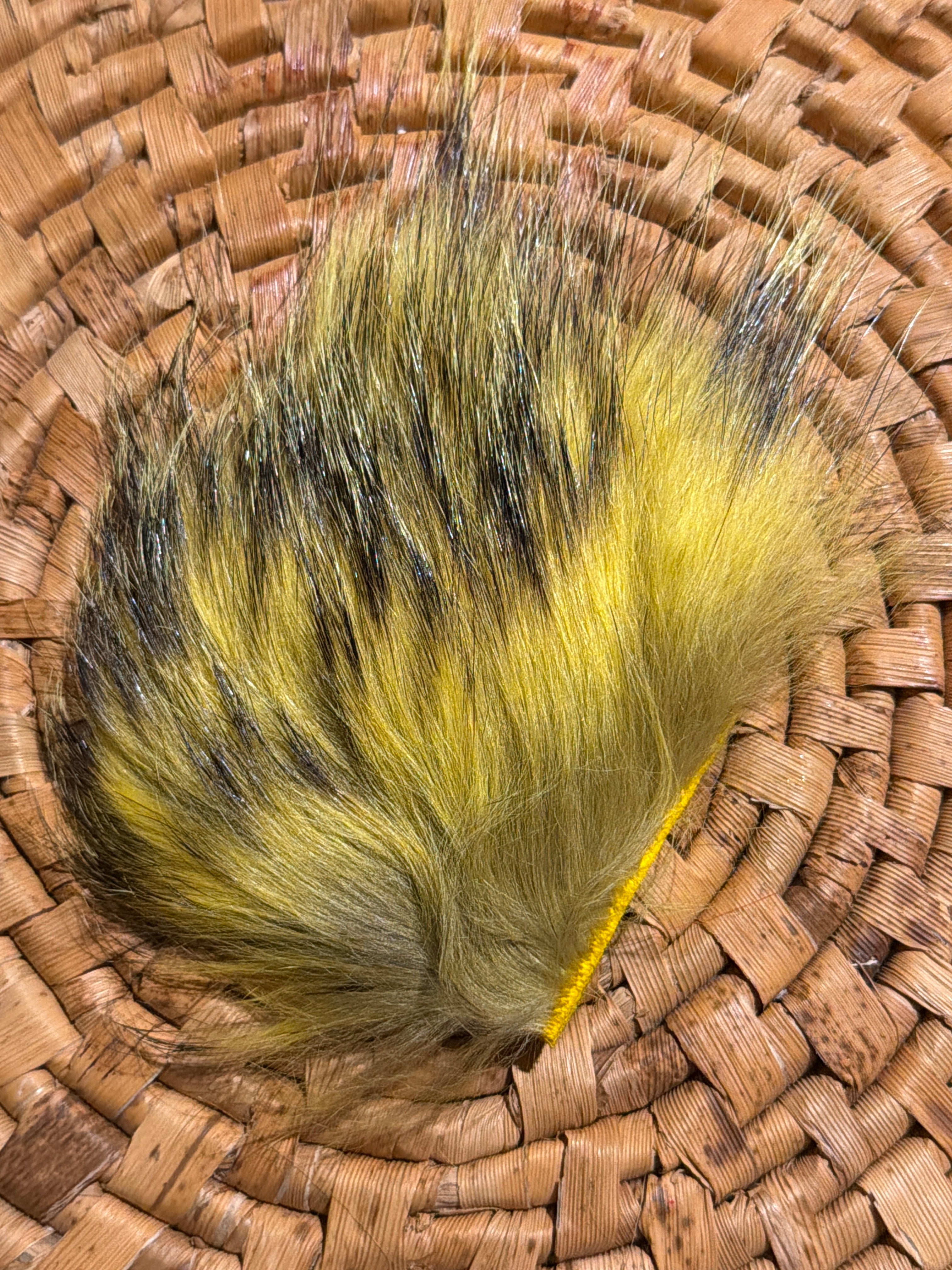 Nature's Spirit Badger Premium Wing Fur 1.5" x 2"