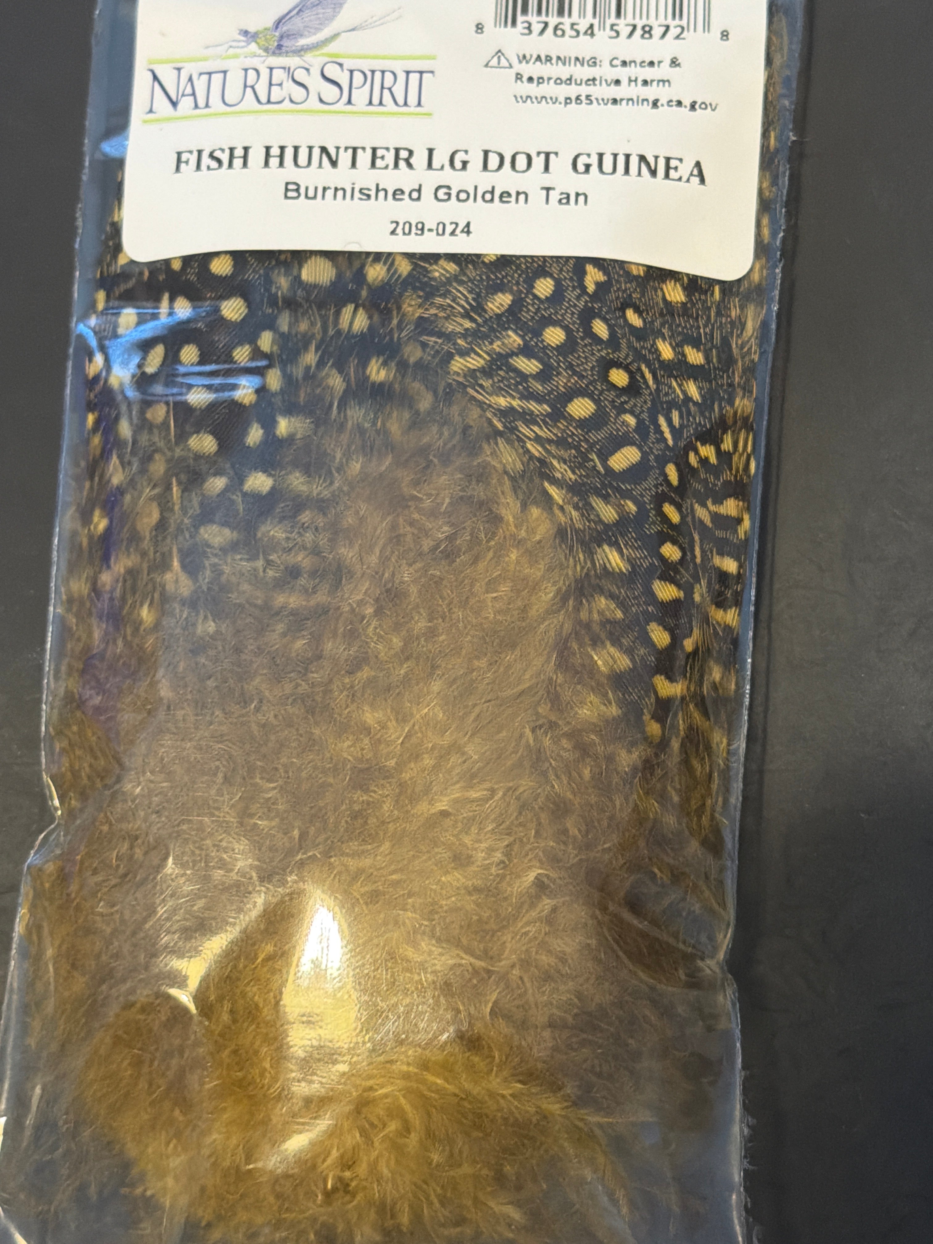 Nature's Spirit Fish Hunter Large Dot Guinea Fowl