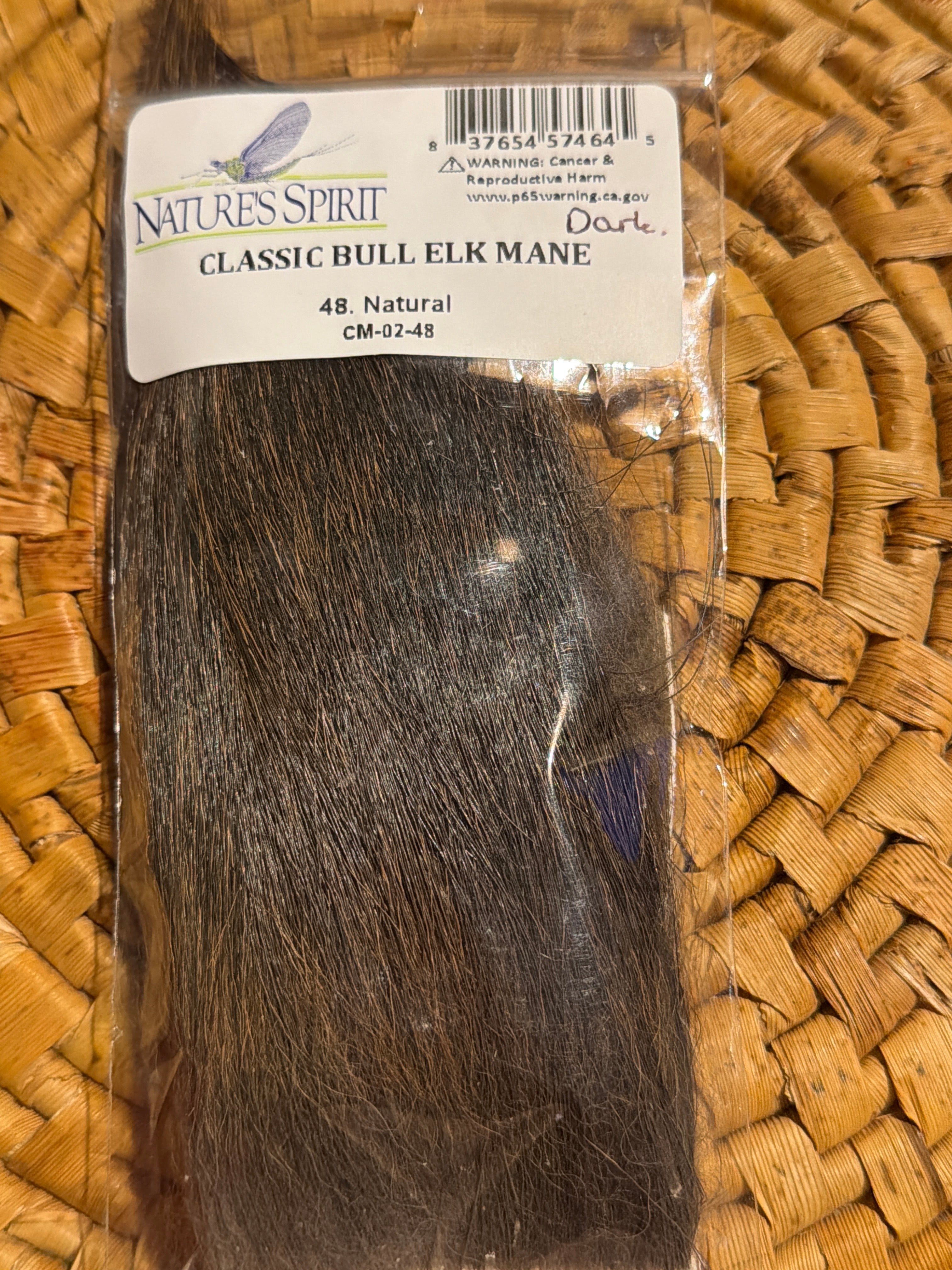 Nature's Spirit Classic Bull Elk Mane 2" x 3"