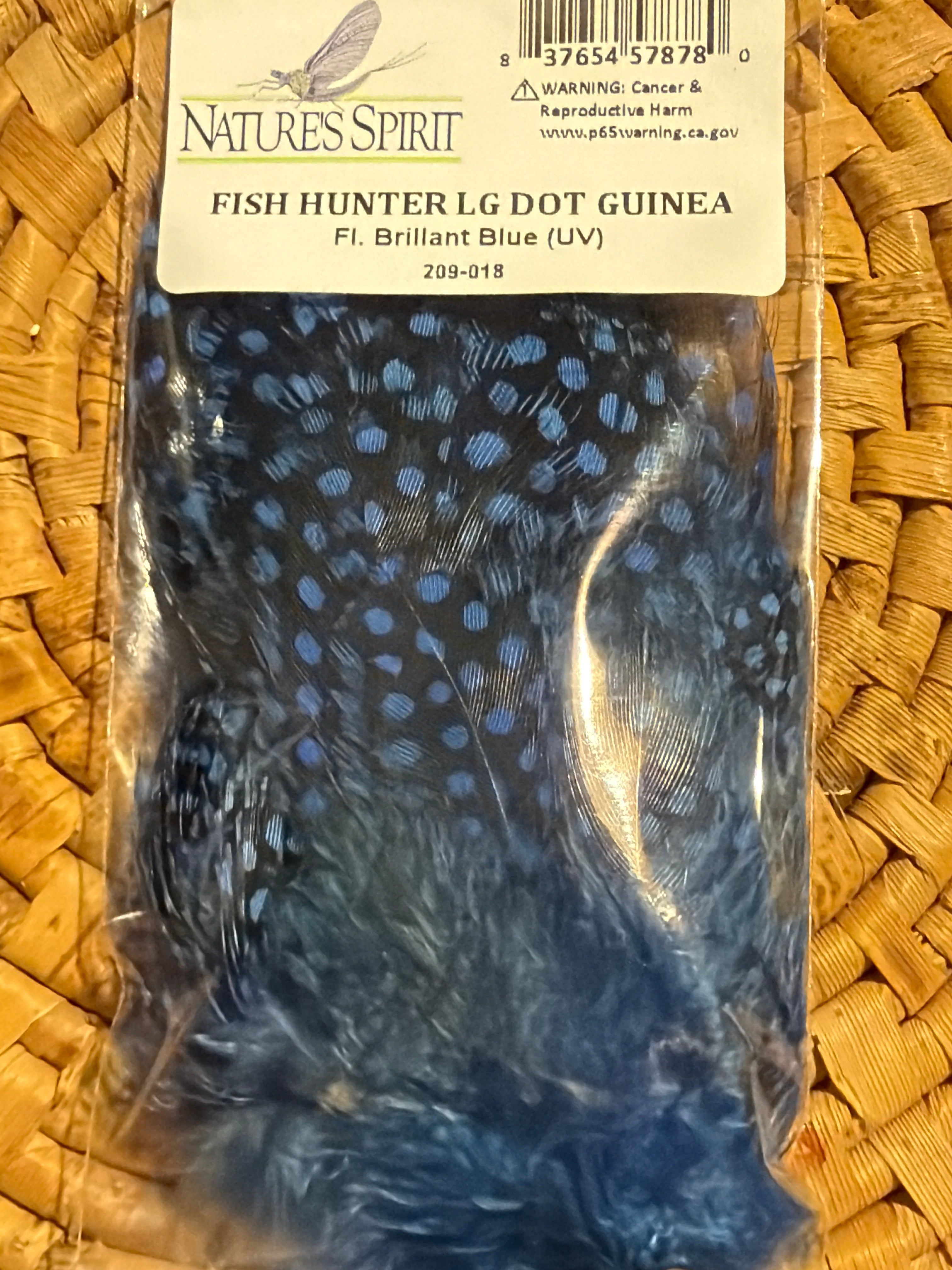Nature's Spirit Fish Hunter Large Dot Guinea Fowl