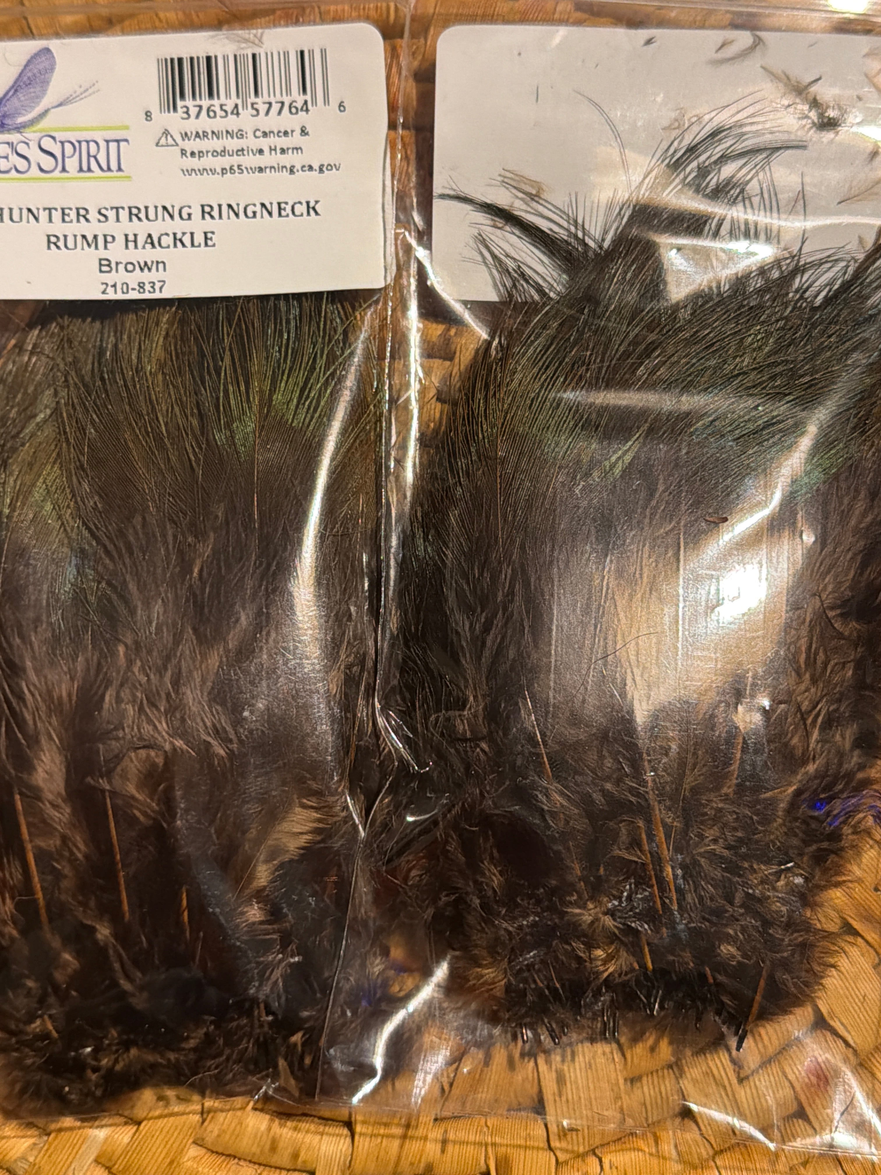 Nature's Spirit Strung Ringneck Pheasant Rump