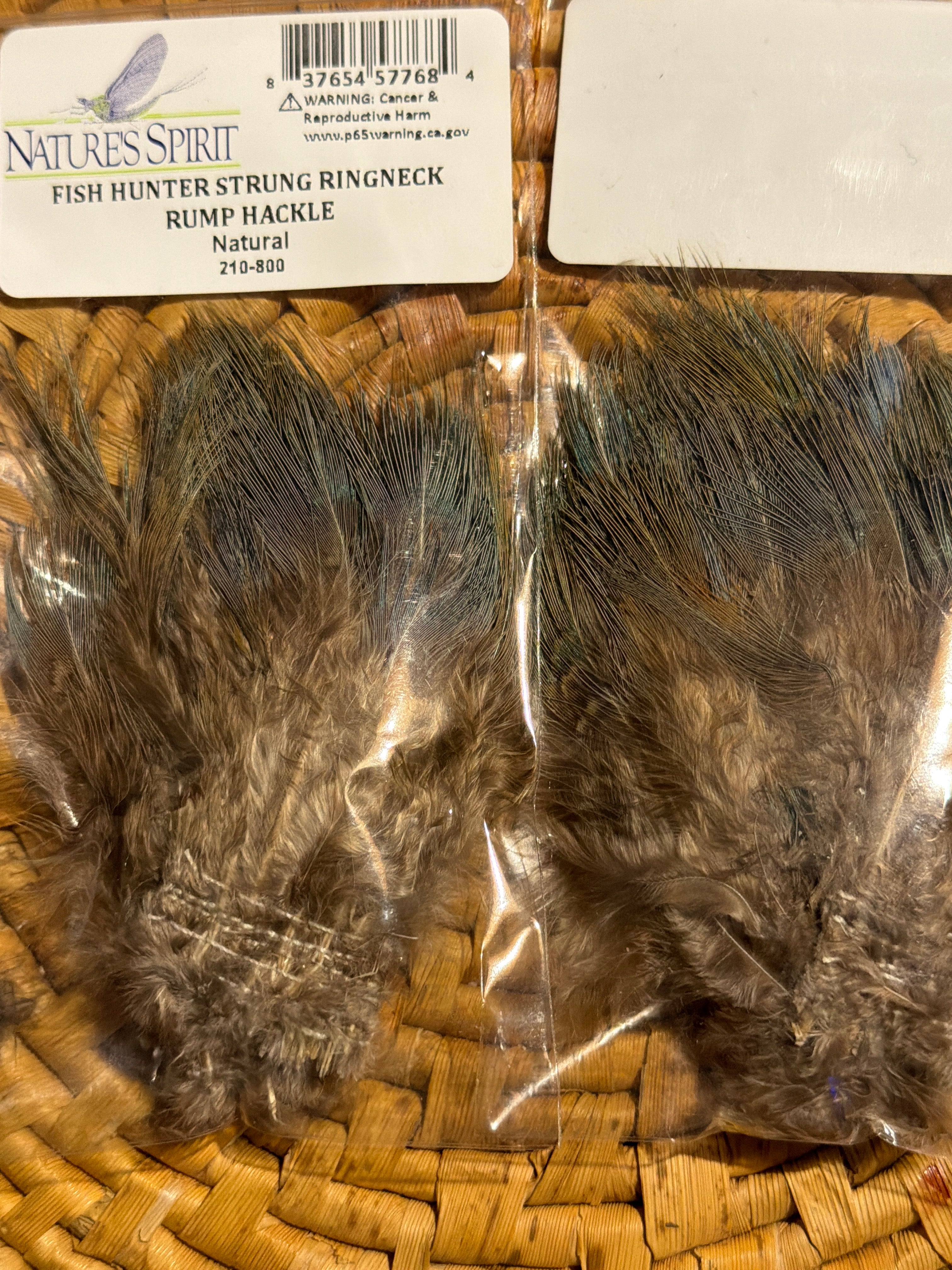 Nature's Spirit Strung Ringneck Pheasant Rump