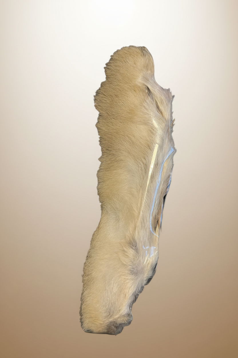 Nature's Spirit Snowshoe Rabbit Foot - cream