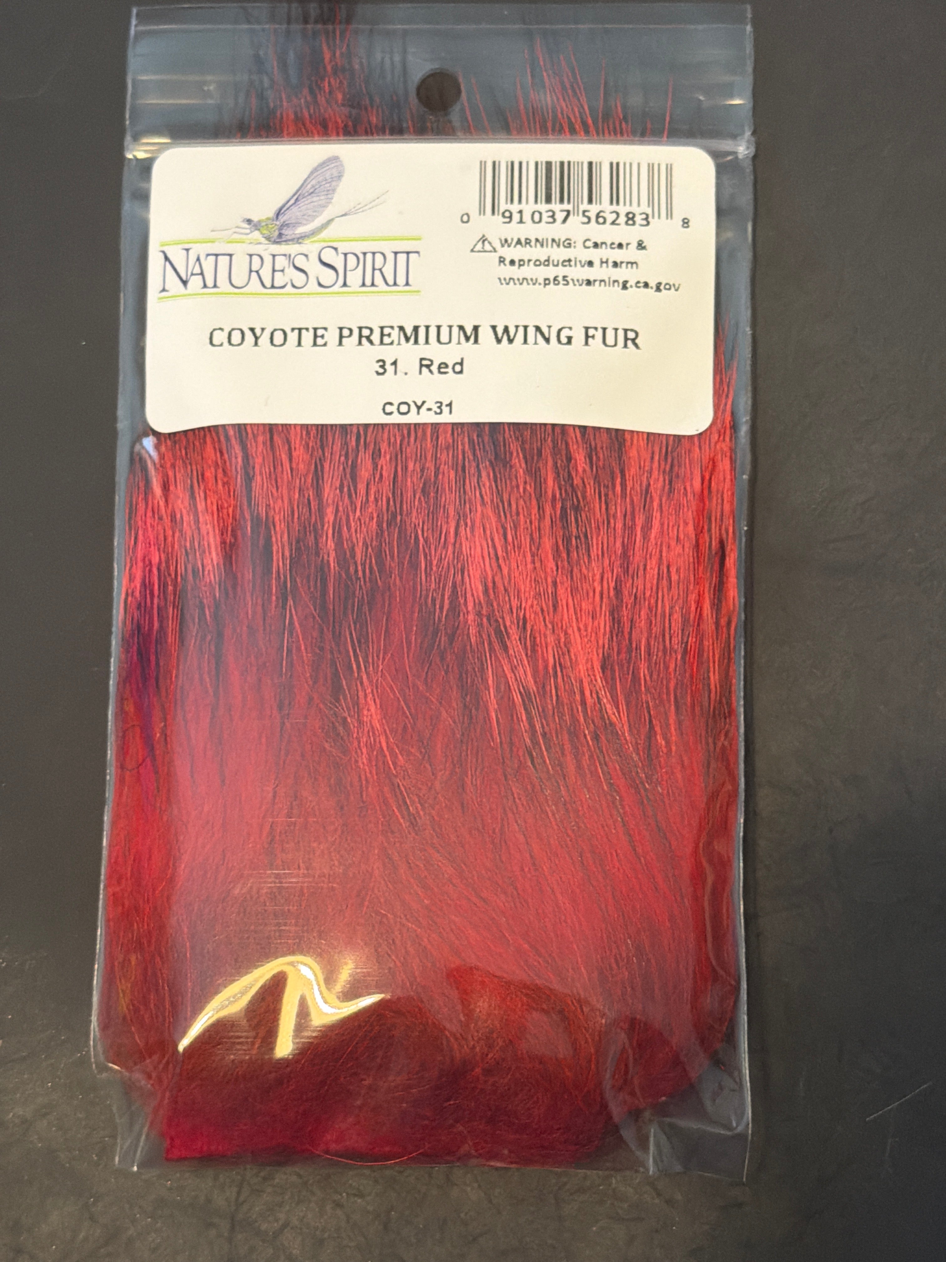 Nature's Spirit Coyote Premium Wing Fur