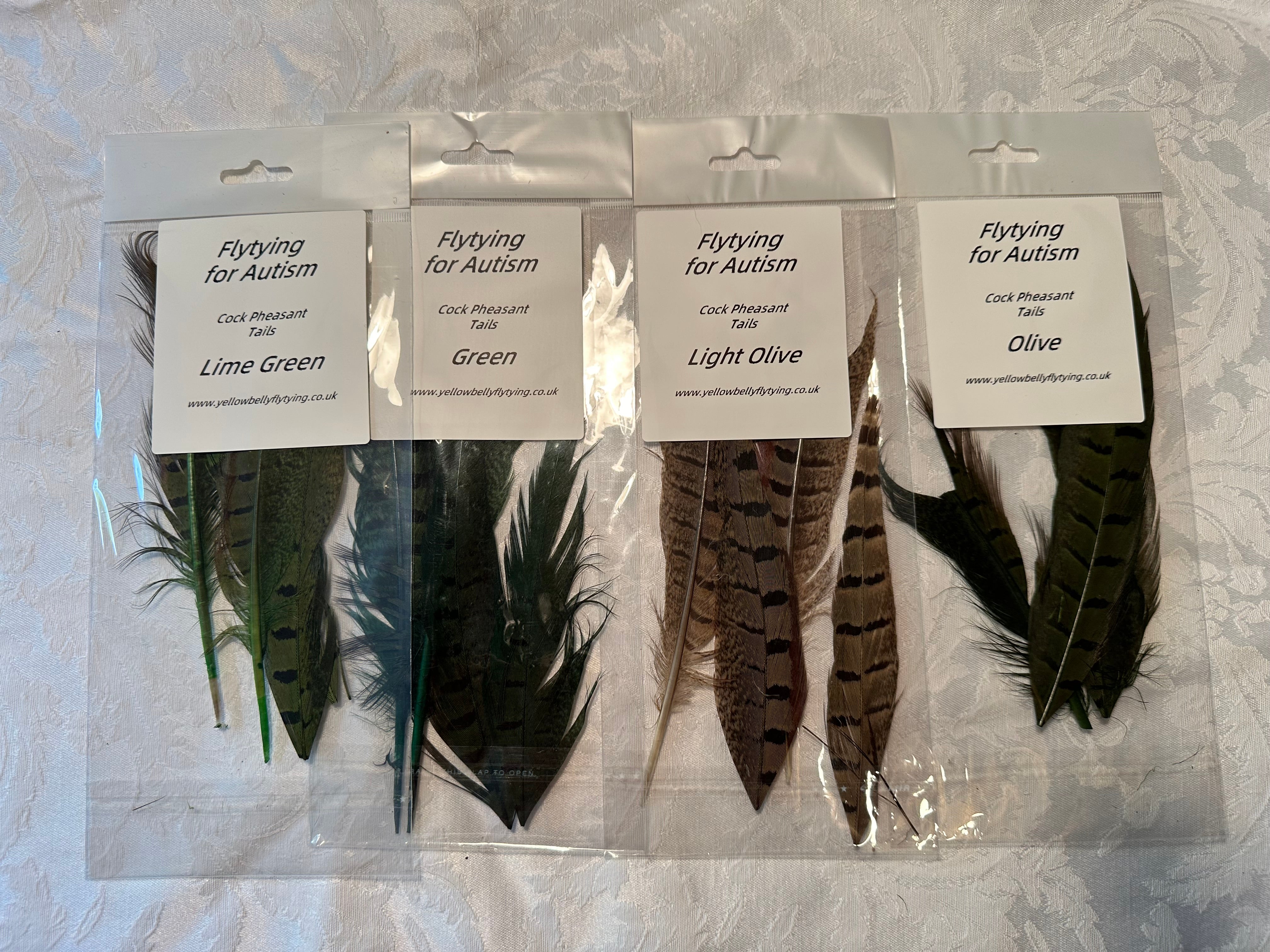 Flytying for Autism  - Cock Pheasant Tails
