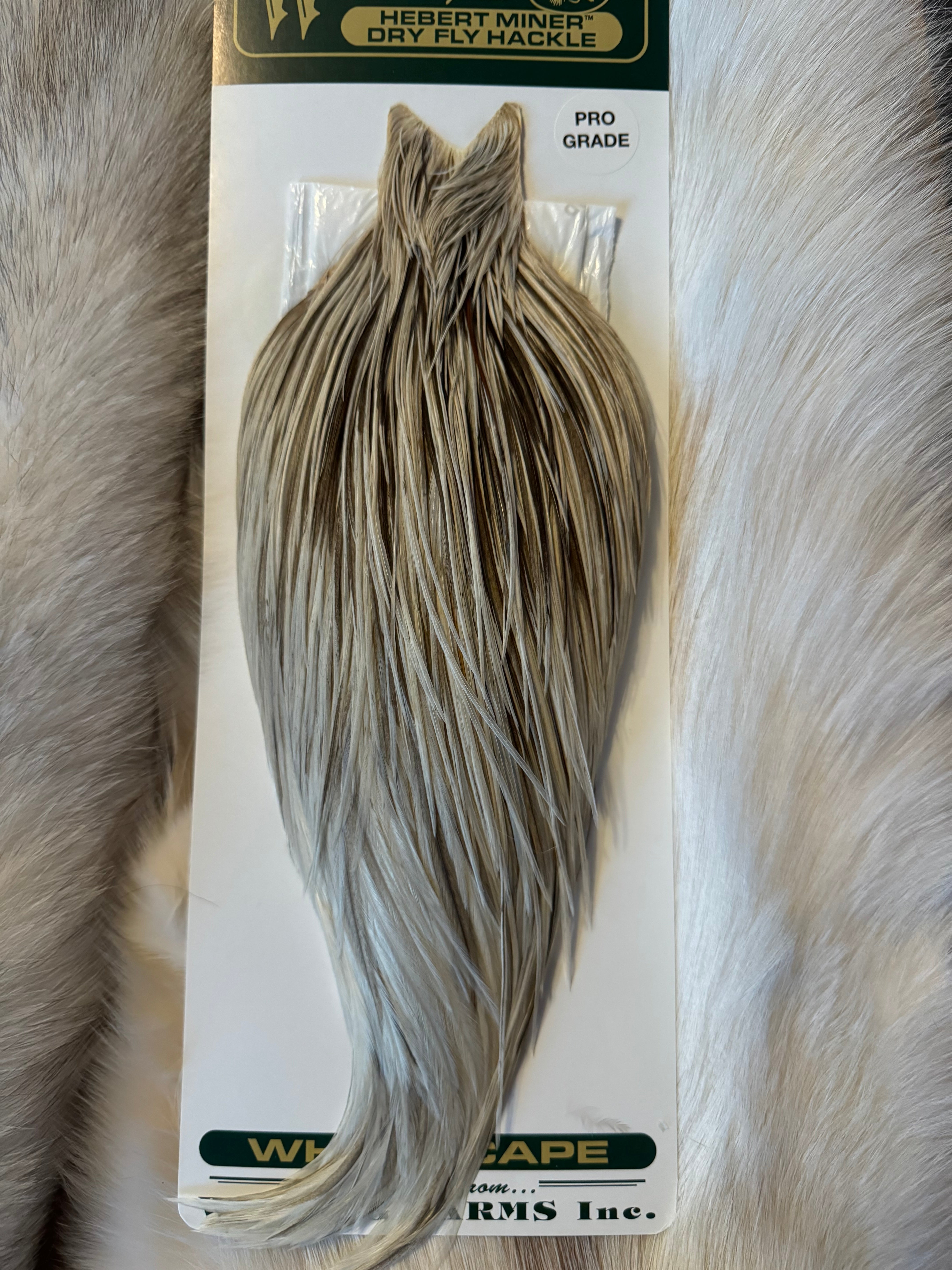 Whiting Capes - Hebert Miner - Pro Grade - Dry Fly Hackle - Unique Variant