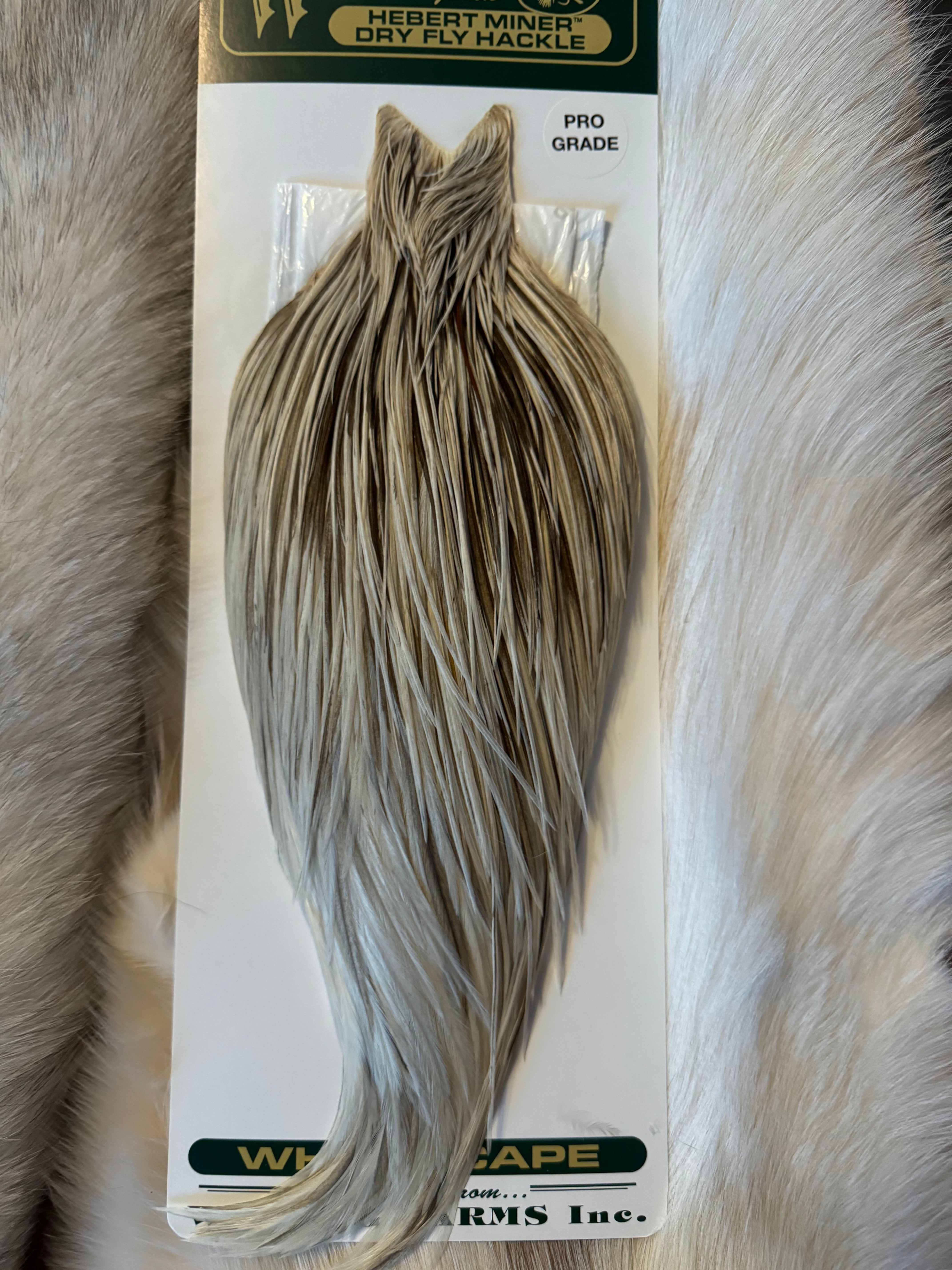 Whiting Capes - Hebert Miner - Pro Grade - Dry Fly Hackle - Unique Variant