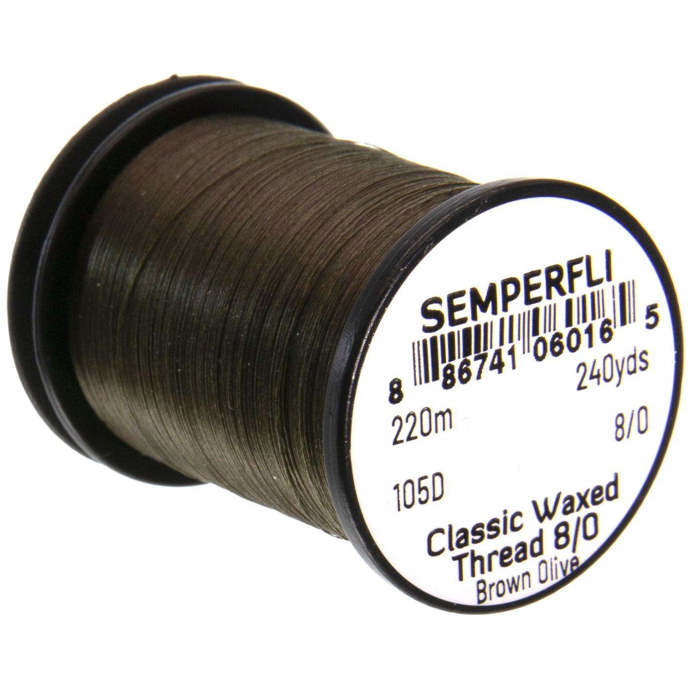 Semperfli Classic Waxed Threads 220m 8/0 105D