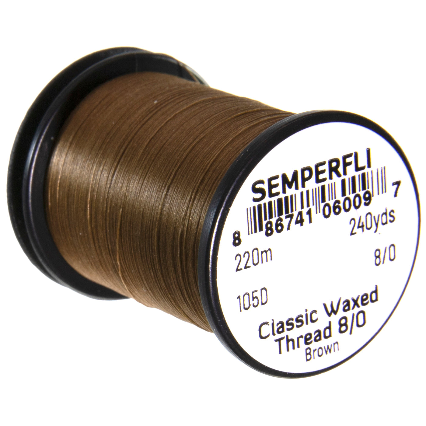 Semperfli Classic Waxed Threads 220m 8/0 105D
