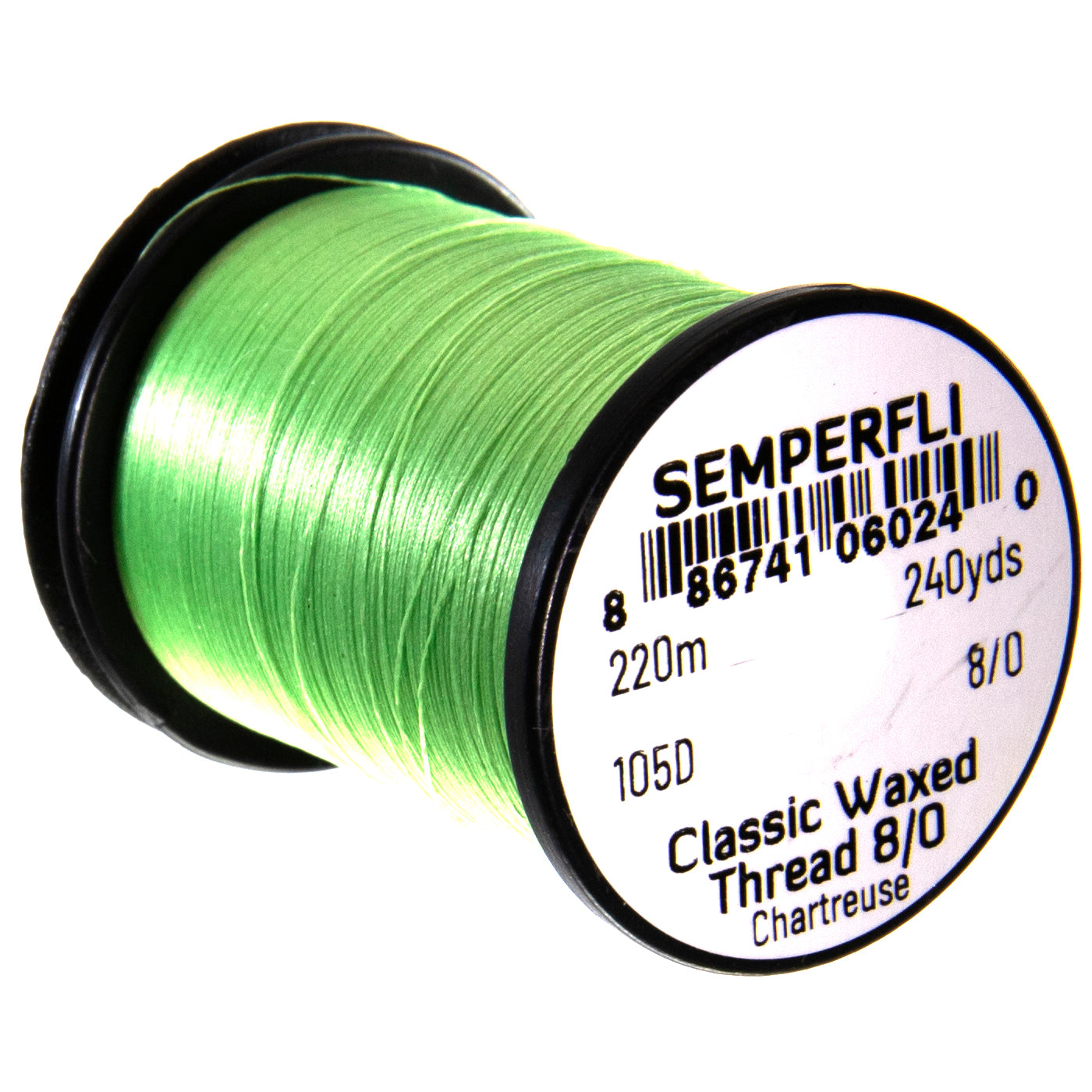 Semperfli Classic Waxed Threads 220m 8/0 105D